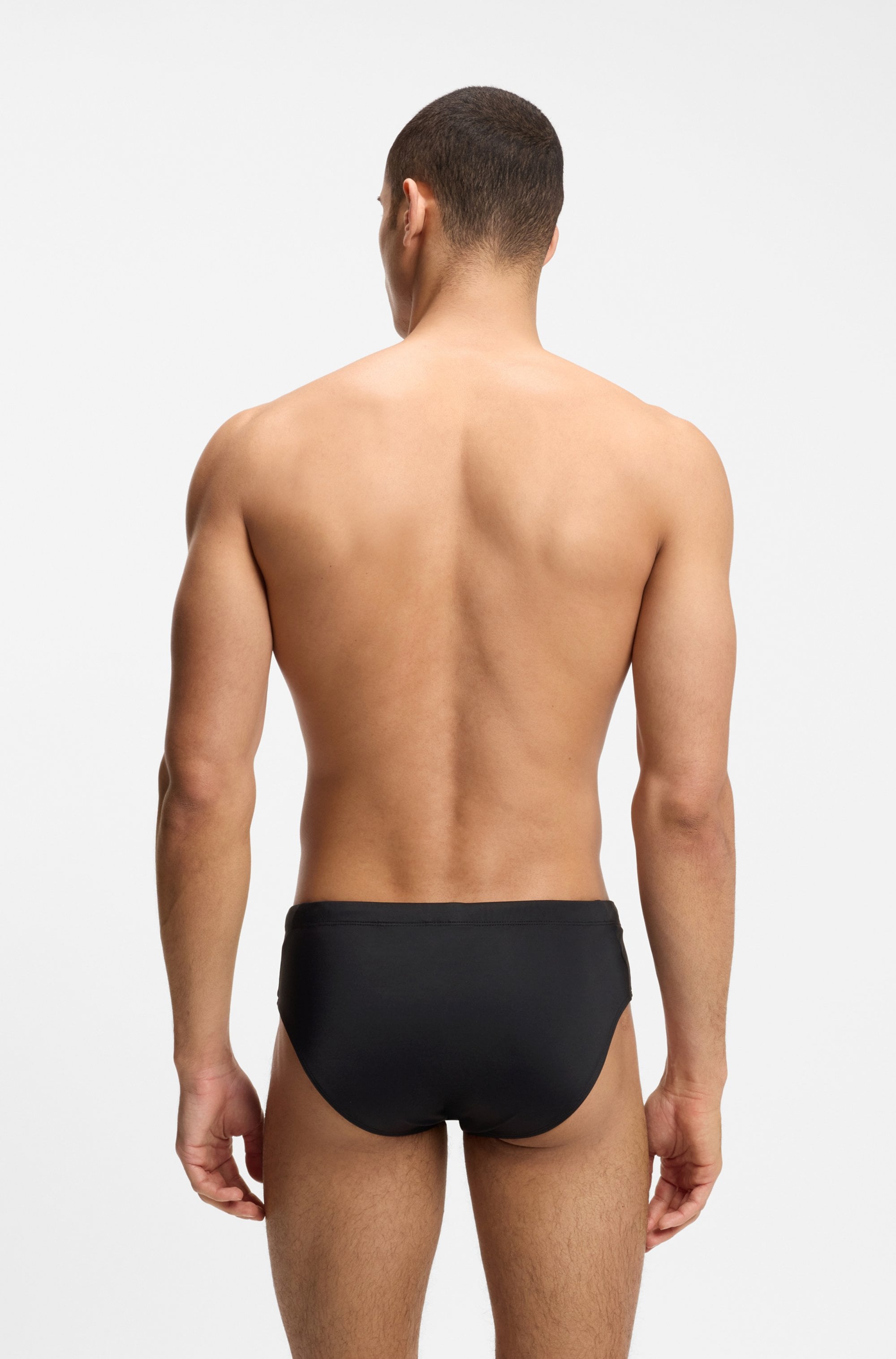 BOSS Badehose »Brief John« mit kontrastfarbenem BOSS Logo-Schriftzug