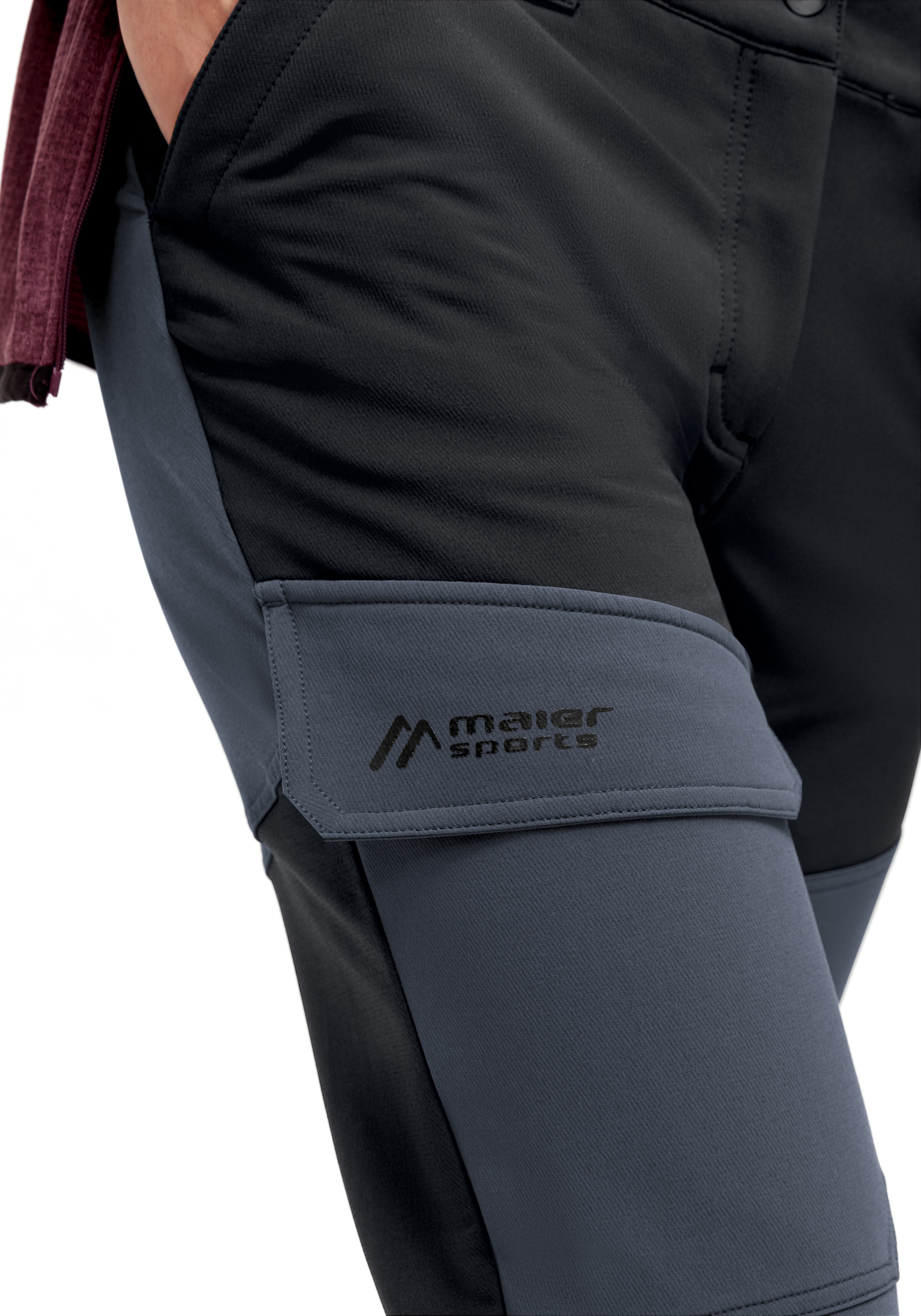 Maier Sports Outdoorhose »Fleeceflex W«, robuste Damen Winter-Trekkinghose 4-Wege-Stretch
