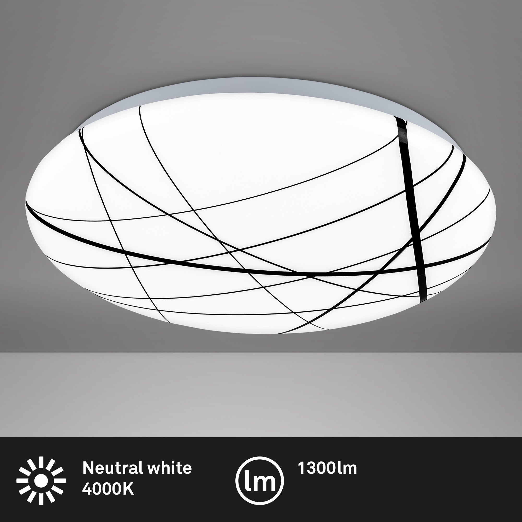 Briloner Leuchten Deckenleuchte »Deckenleuchte KORA«