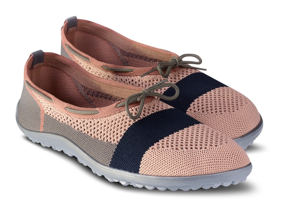 Leguano Barfußschuh »STLYE«, Ballerina, Slipper, Bequemschuh mit Schleife