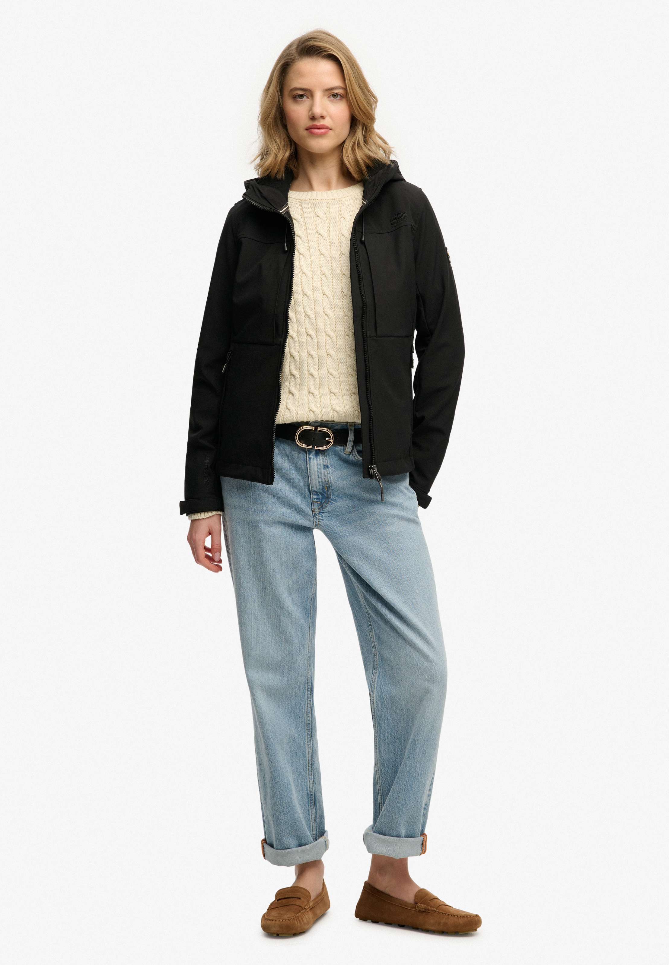 Superdry Outdoorjacke »HOODED CLASSIC TREKKER JACKET« mit Kapuze