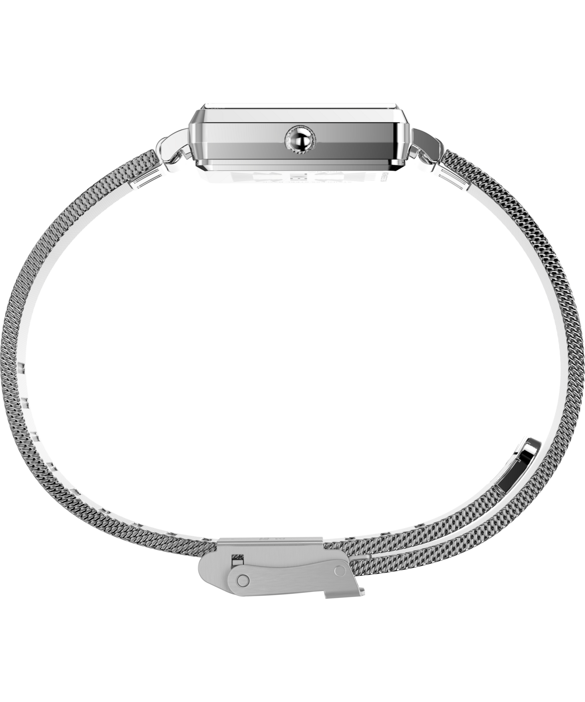 Timex Quarzuhr »TRANSCEND« Armbanduhr, Damenuhr, Edelstahlarmband, analog