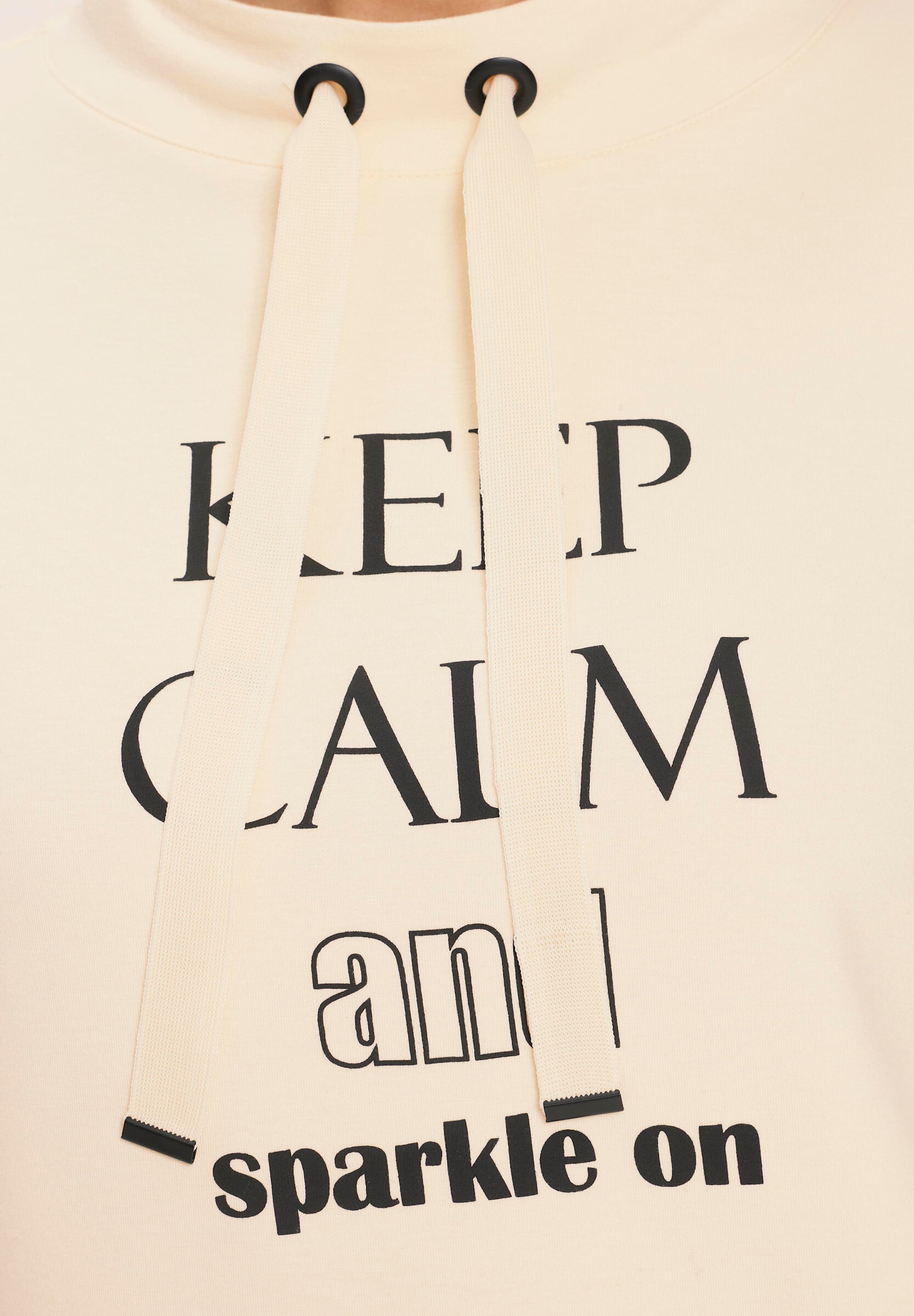 heine Sweatshirt »Sweatshirt Sweatshirt mit weitem Stehkragen«

