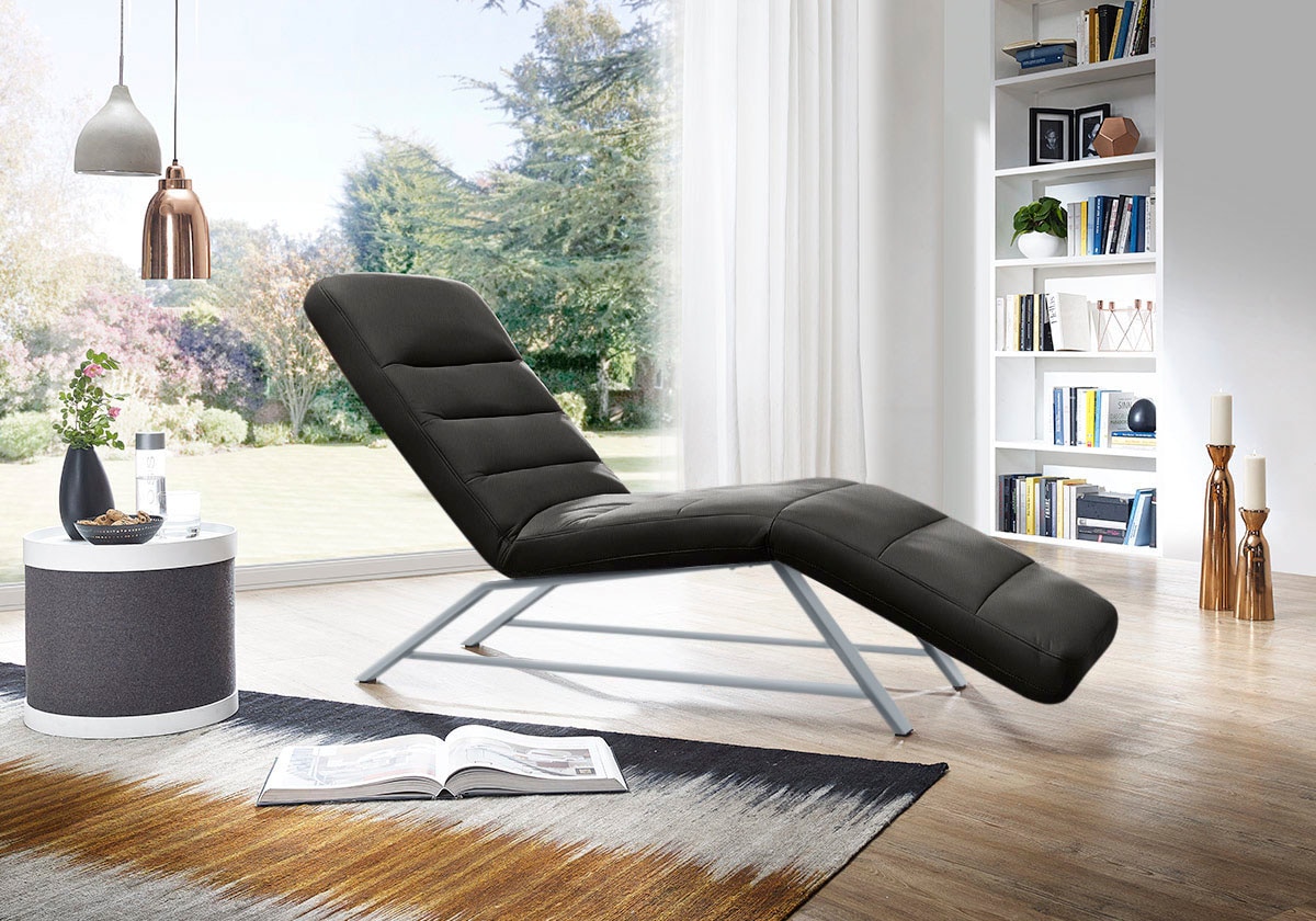 W.SCHILLIG Relaxliege »daily dreams« Funktionsliege wahlweise mit Motor, Gestell matt, Breite 65 cm