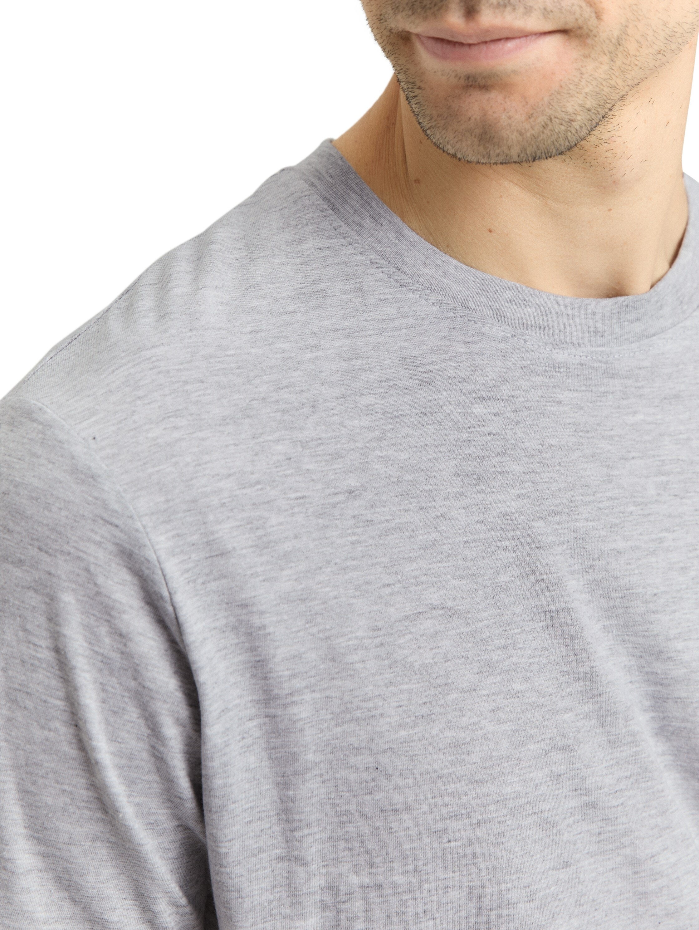 TOM TAILOR T-Shirt Packung, 2 tlg. mit Logo Print