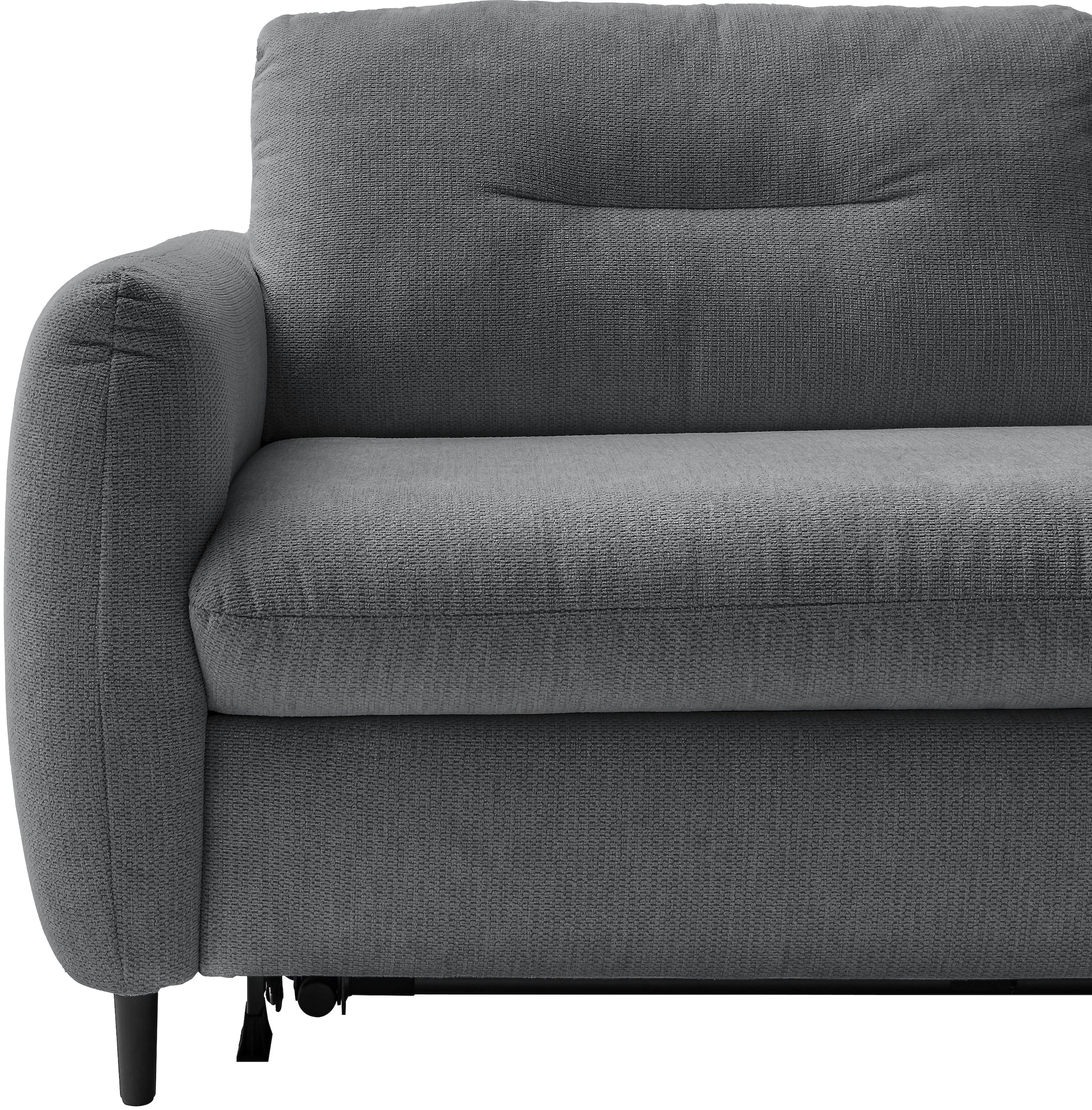 Home affaire 2-Sitzer »Clevina, Dauer-Schlafsofa mit Kaltschaummatratze, Breite 176 cm« Sofa & Bett in einem – kinderleicht ausklappbar & freistellbar im Raum
