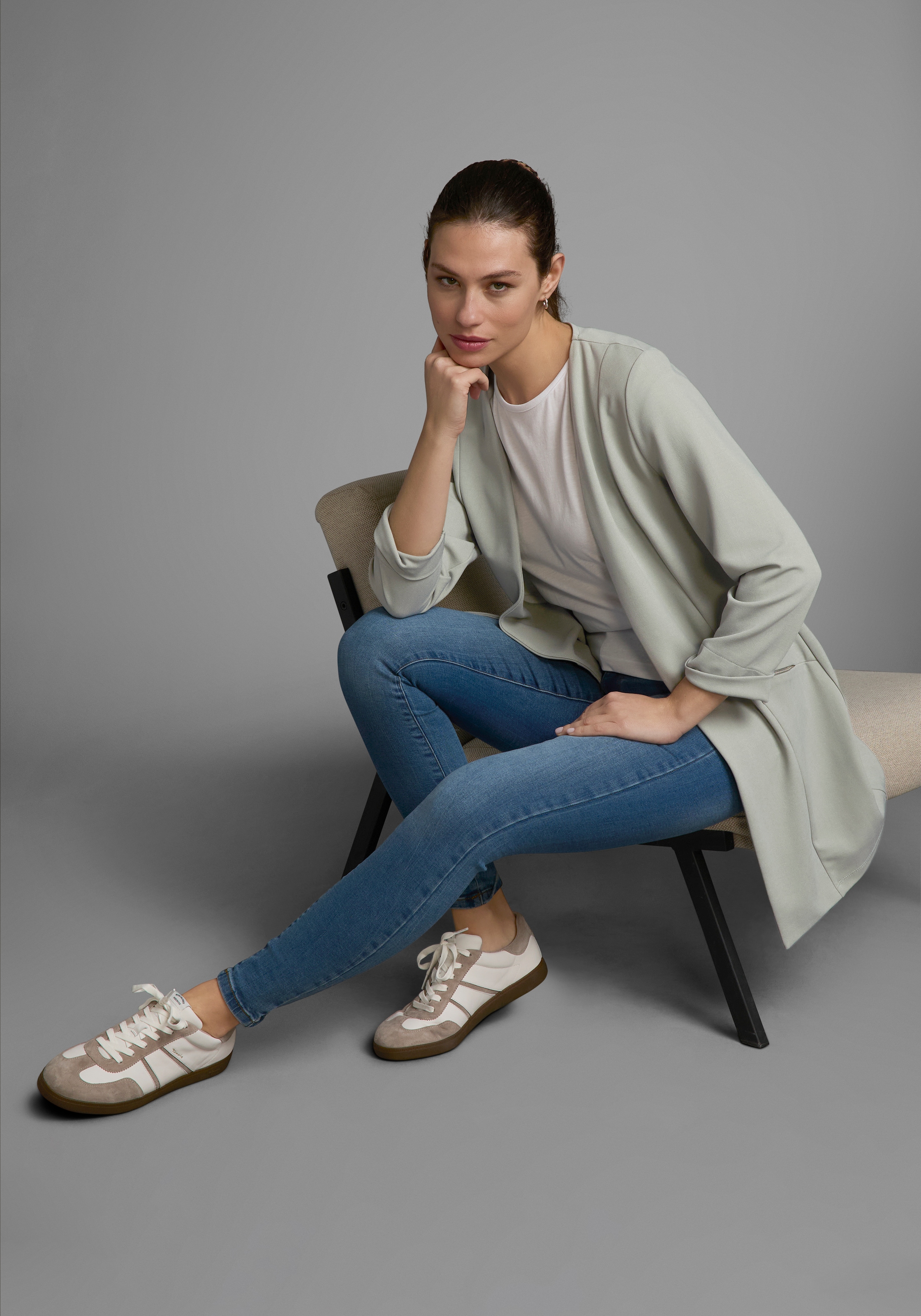 Laura Scott Longblazer, mit Reißverschlüssen