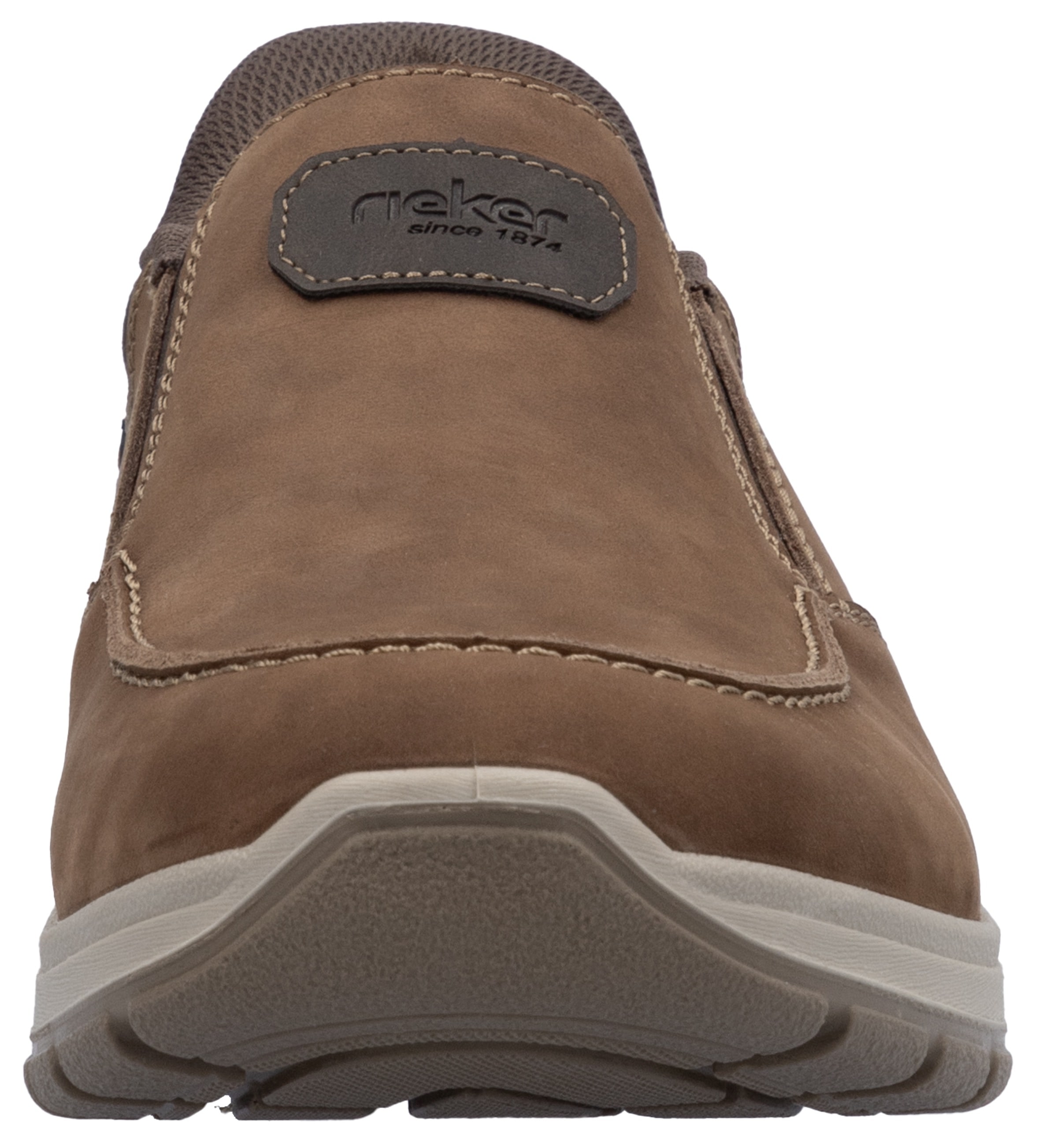 Rieker Slip-On Sneaker, Slipper, Freizeitschuh, Halbschuh mit Gummizug und Soft Einlegesohle