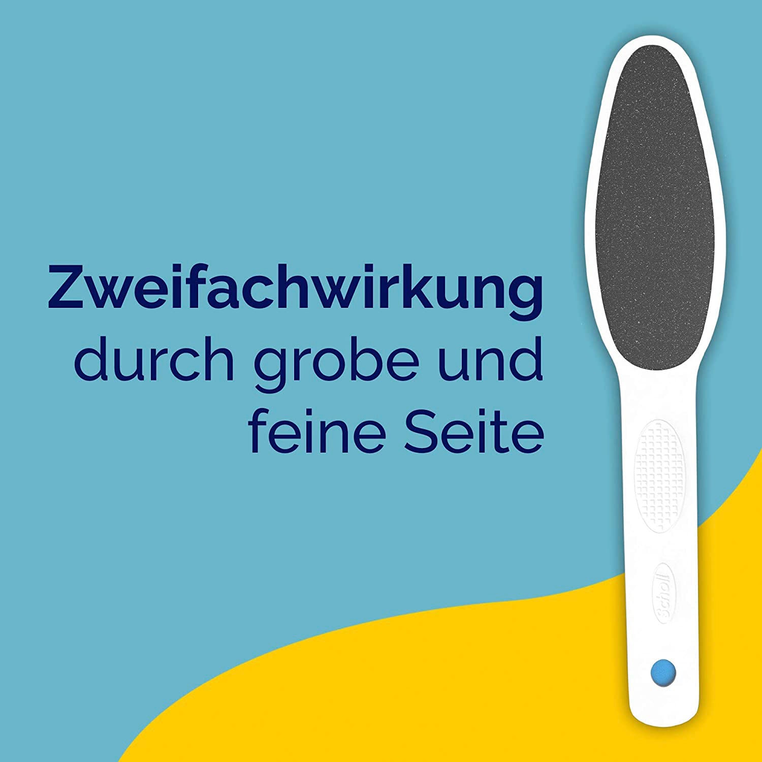 Scholl Hornhautfeile »ExpertCare«, Mit grober und feiner Seite