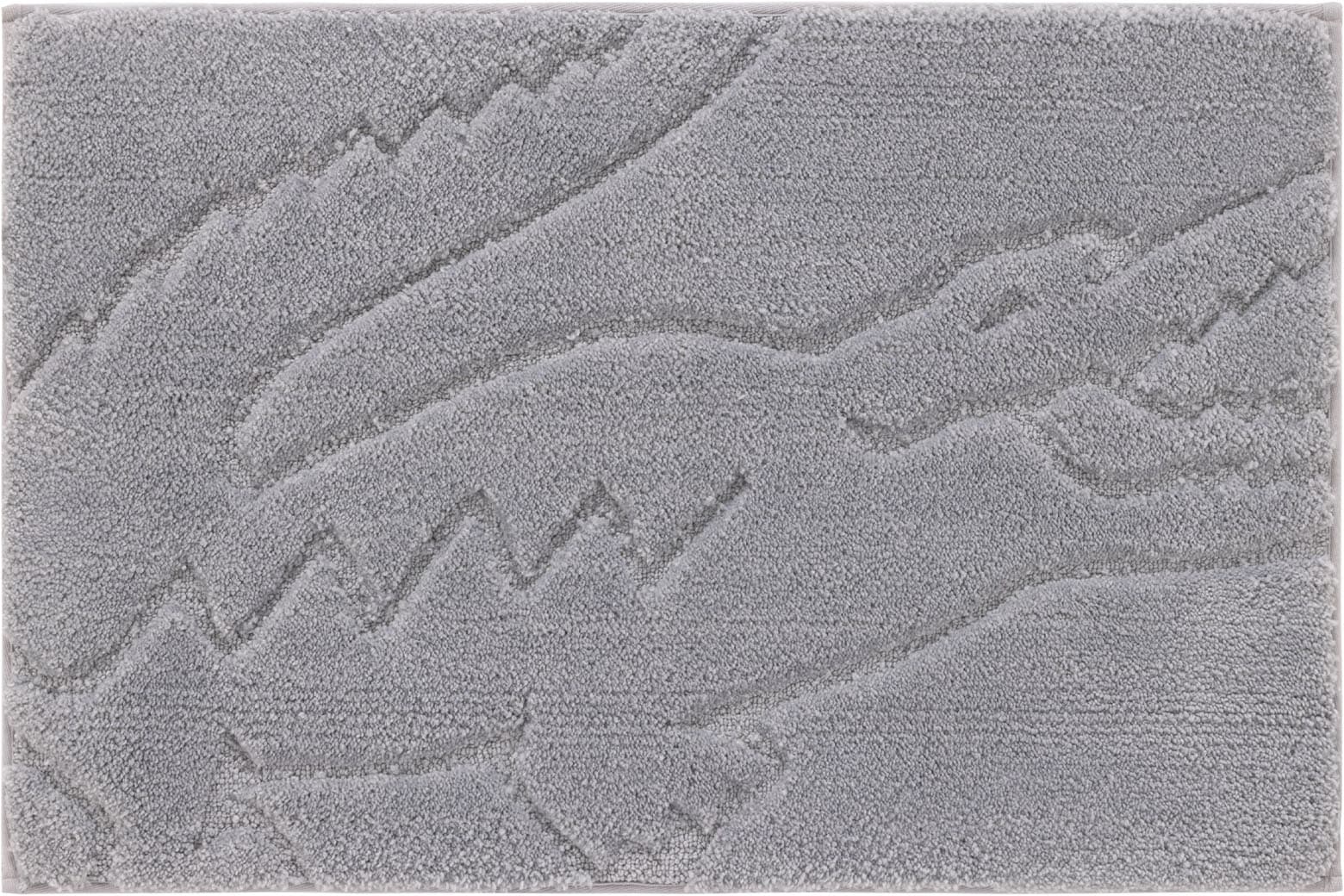 Lacoste Badematte »»LHERITAGE«« Höhe 20 mm schnell trocknend hochwertige Badematte in Größe 50x80 cm