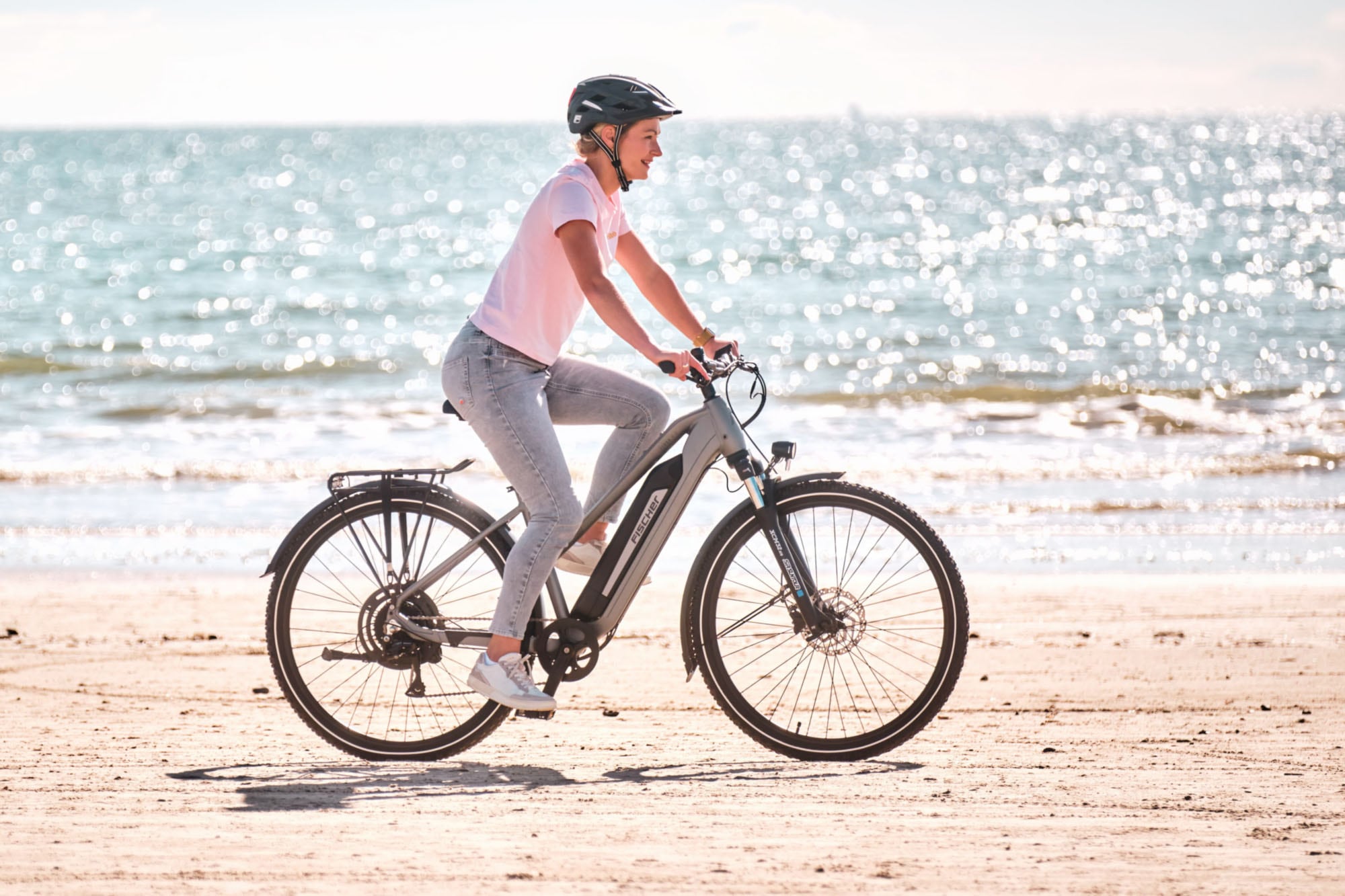 FISCHER Fahrrad »TERRA 2.2 688 55 ACTIVE« 8 Gang Shimano ACERA Schaltwerk Heckmotor mit Akku-Ladegerät | mit Werkzeug,  Pedelec, Elektrofahrrad für Damen und Herren