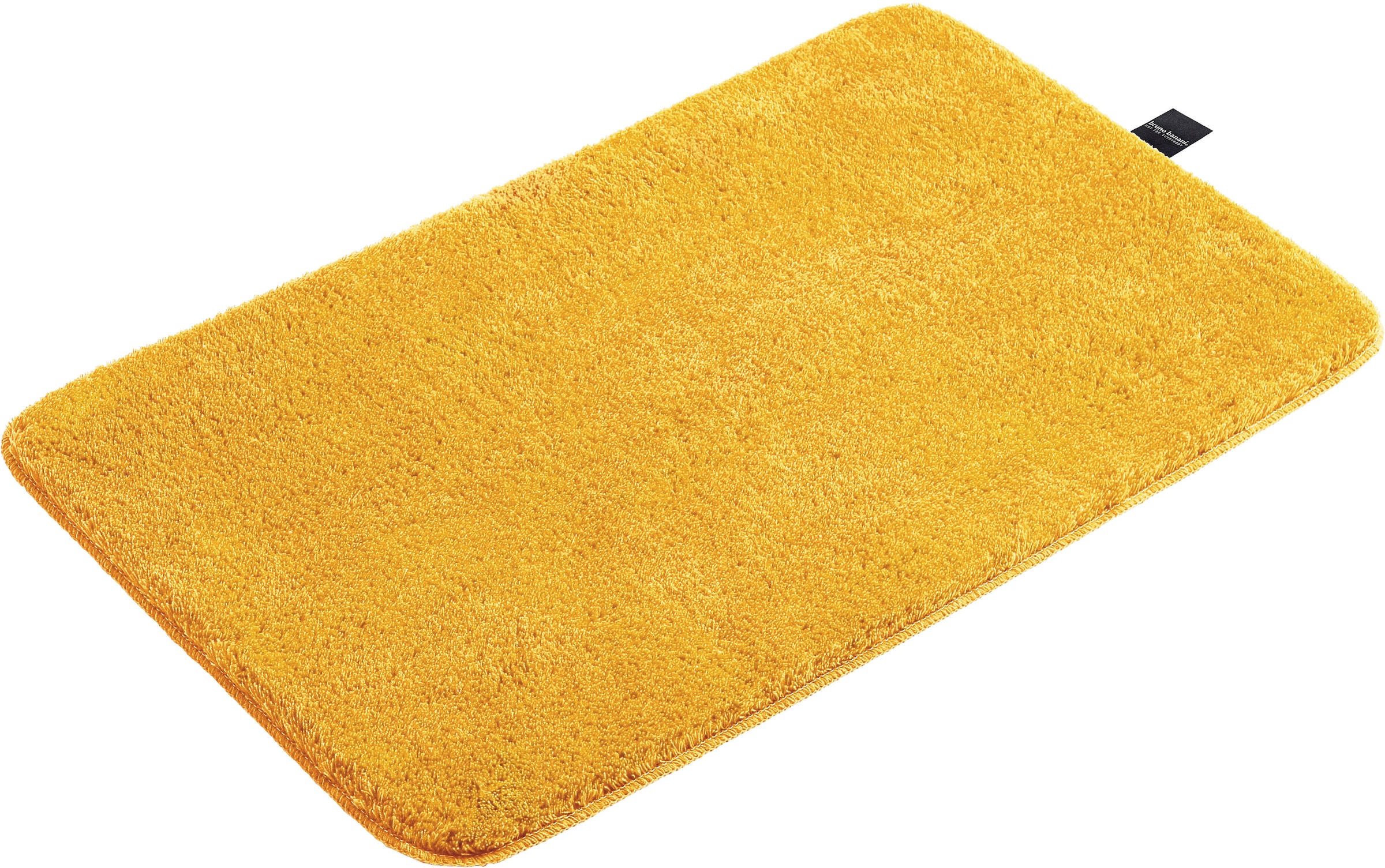 Bruno Banani Badematte »Lana, Badvorleger, Badezimmer Teppich«, rutschhemmend beschichtet, fußbodenheizungsgeeignet-schnell trocknend-strapazierfähig, Badteppich, Badematten, unifarben, auch als 3 teiliges Set & rund