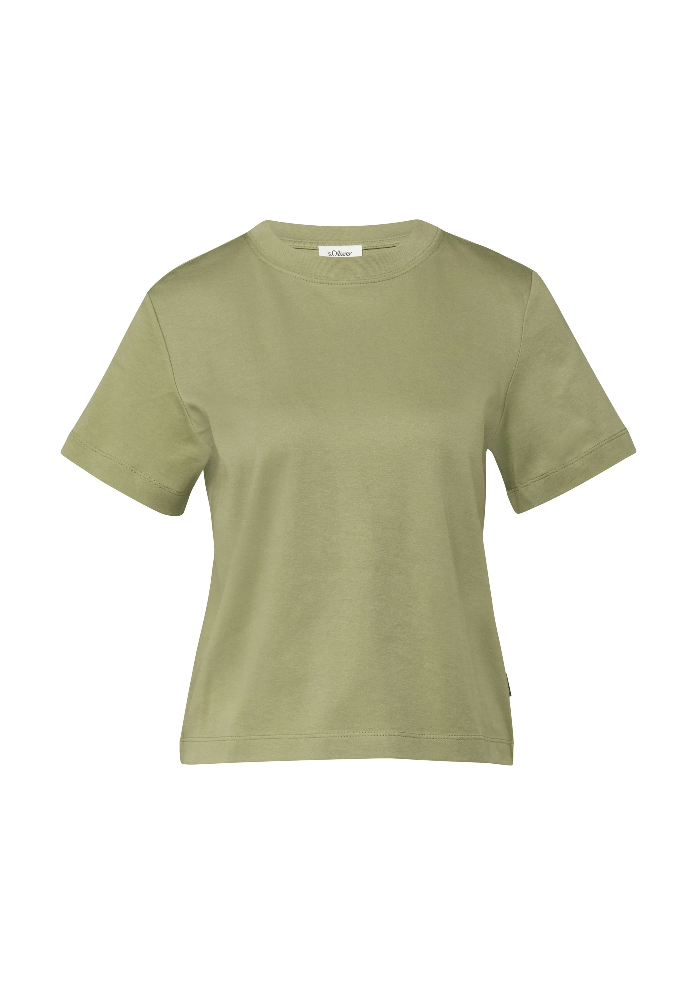 s.Oliver T-Shirt Sommershirt unifarben