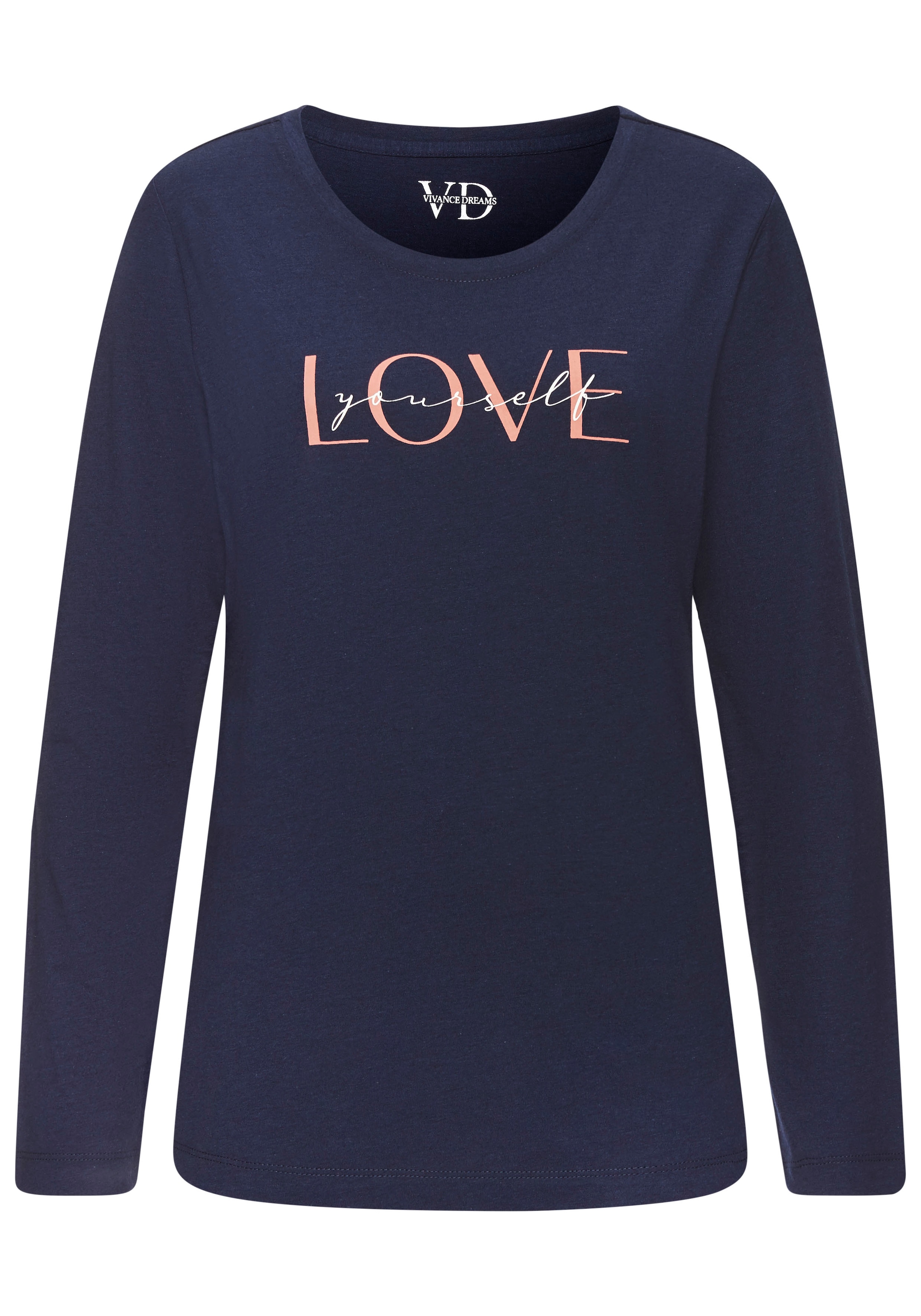 Vivance Dreams Pyjama 2 mit schönem Frontprint