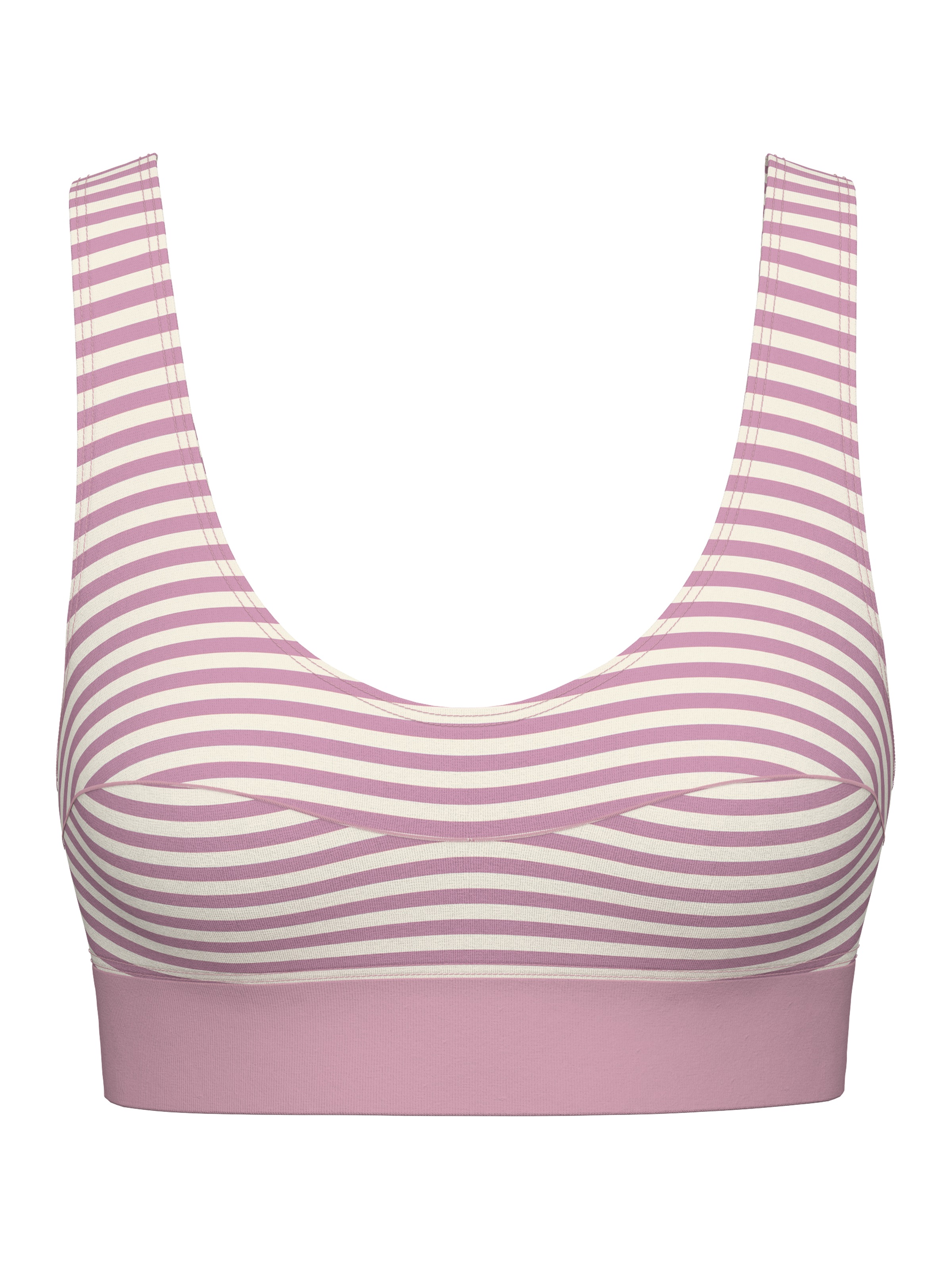 CALIDA Bustier »Elastic«, breites Unterbrustband, ohne Bügel, Baumwollmischung