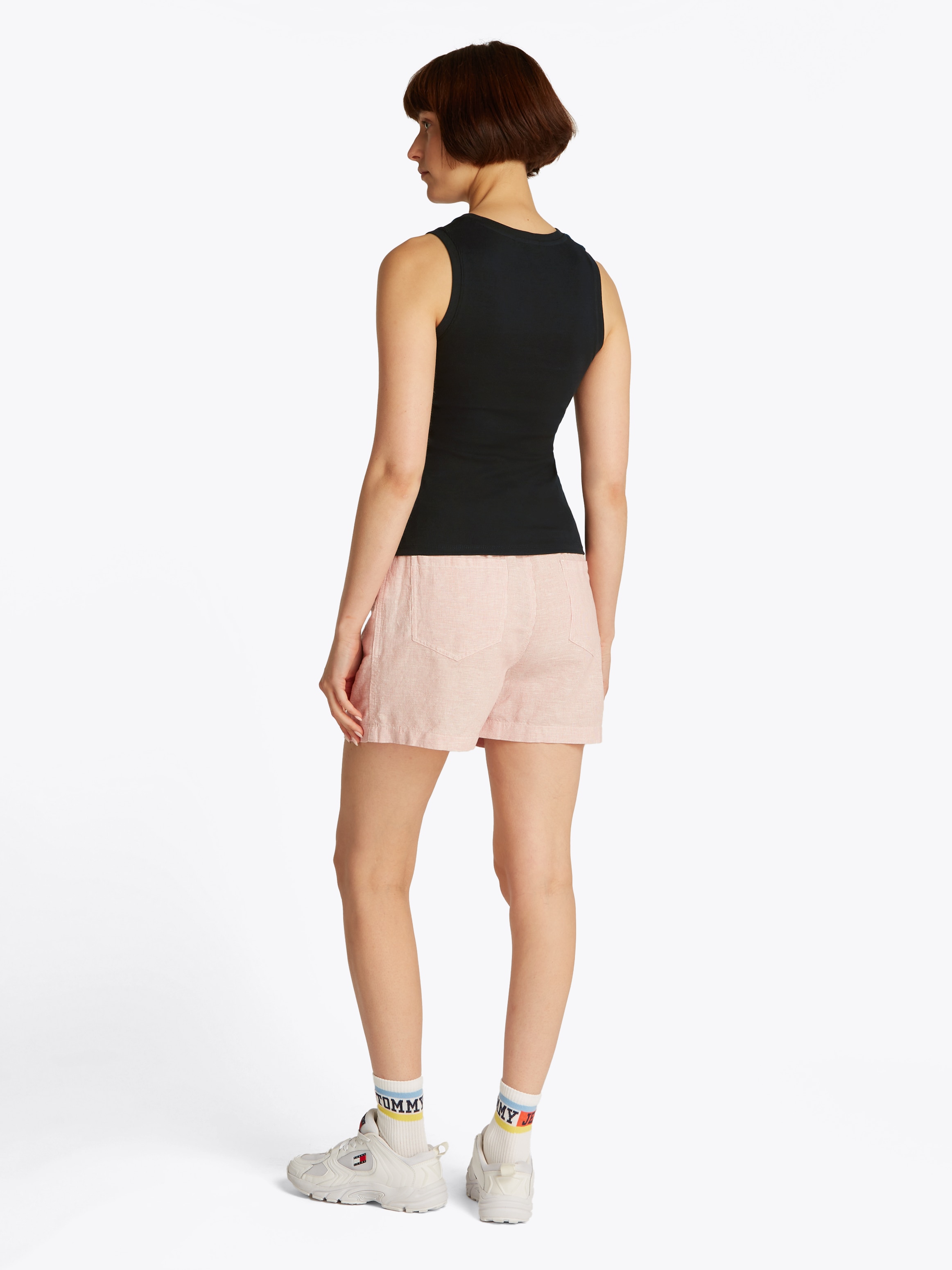 Tommy Jeans Curve Tanktop »TJW ESSENTIAL RIB TANK EXT«, in Großen Größen, Rippware
