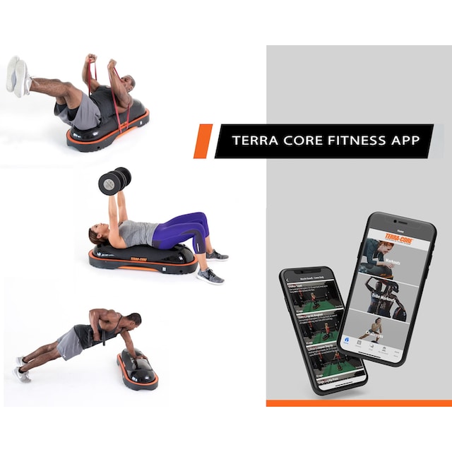 Terra Core Balancetrainer »Terra Core«, (mit Luftpumpe), Universelle  Workout Bench, Stepp und Balance Board bei