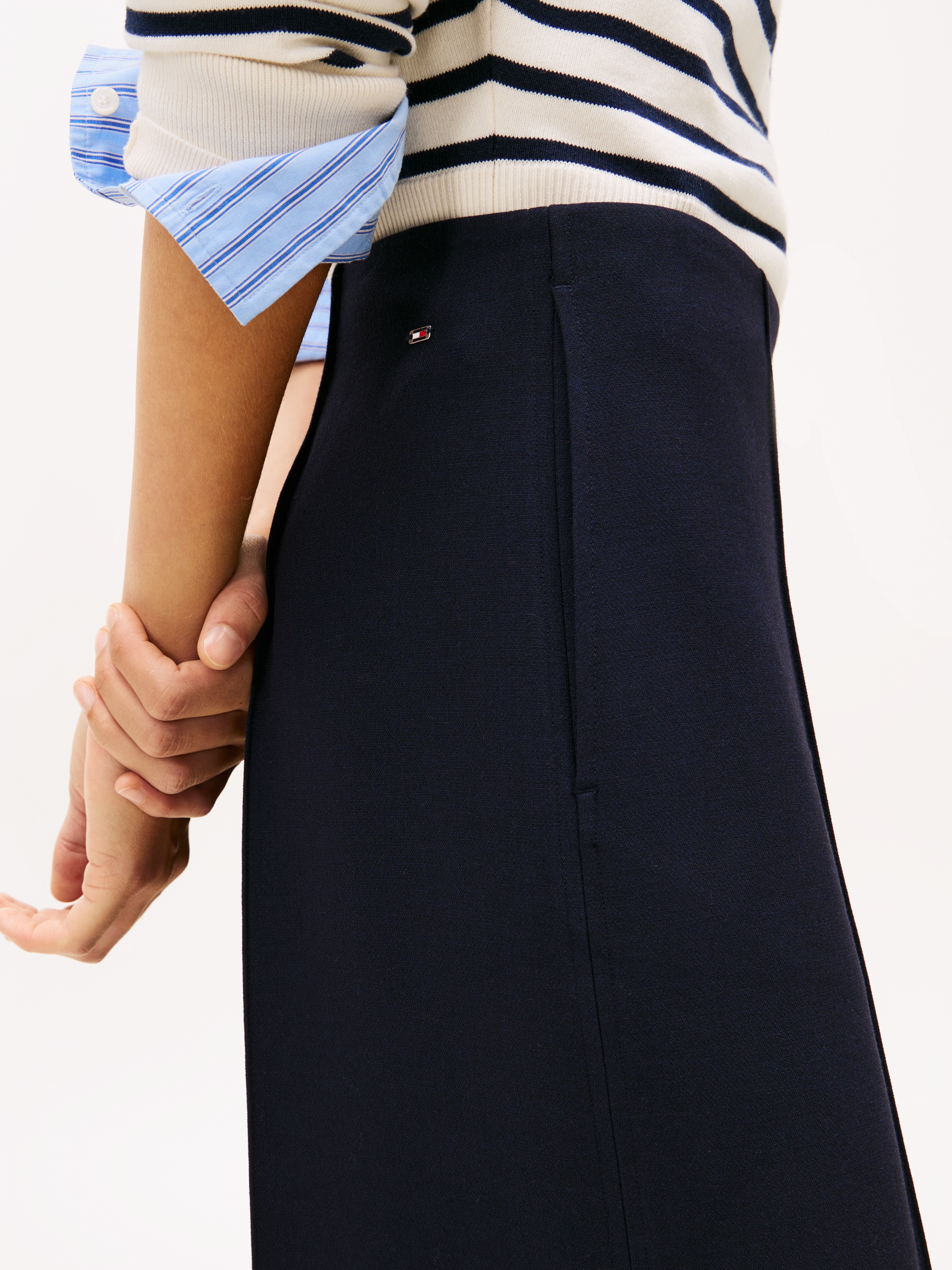 Tommy Hilfiger Anzughose »PUNTO WIDE LEG PANT«