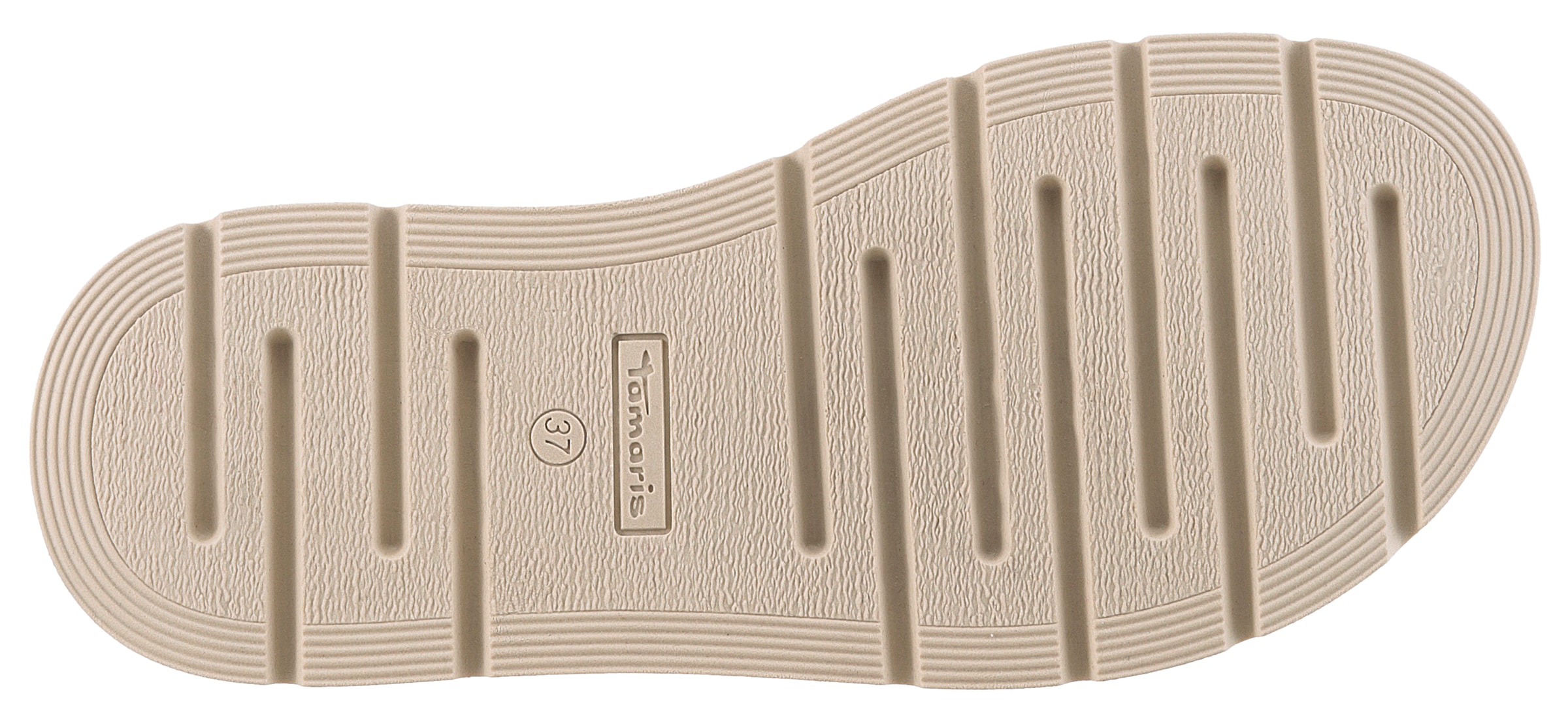 Tamaris Pantolette  Plateau, Sommerschuh mit modischer Zierschnalle