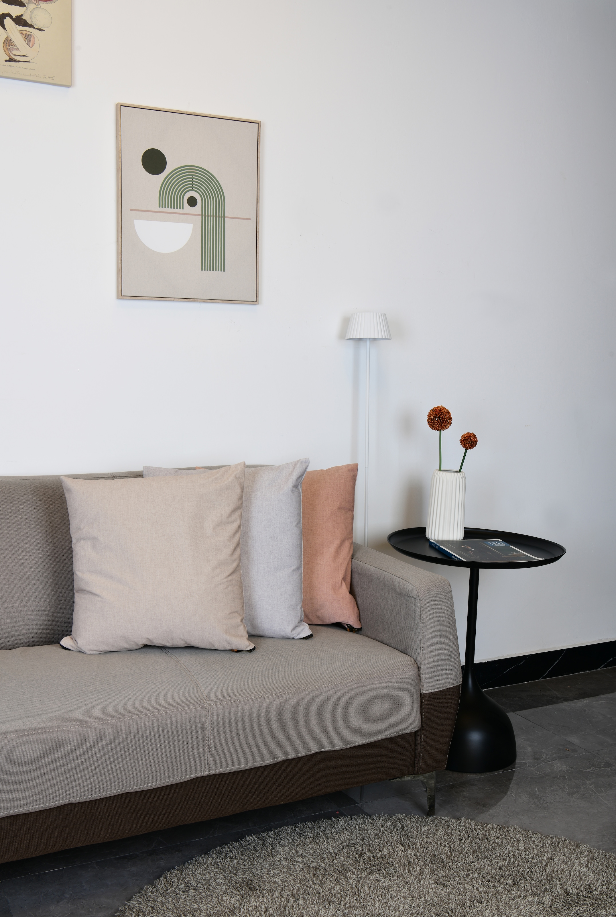 MIRRORS AND MORE Dekokissen »NED« unifarben, Dekokissen mit Füllung