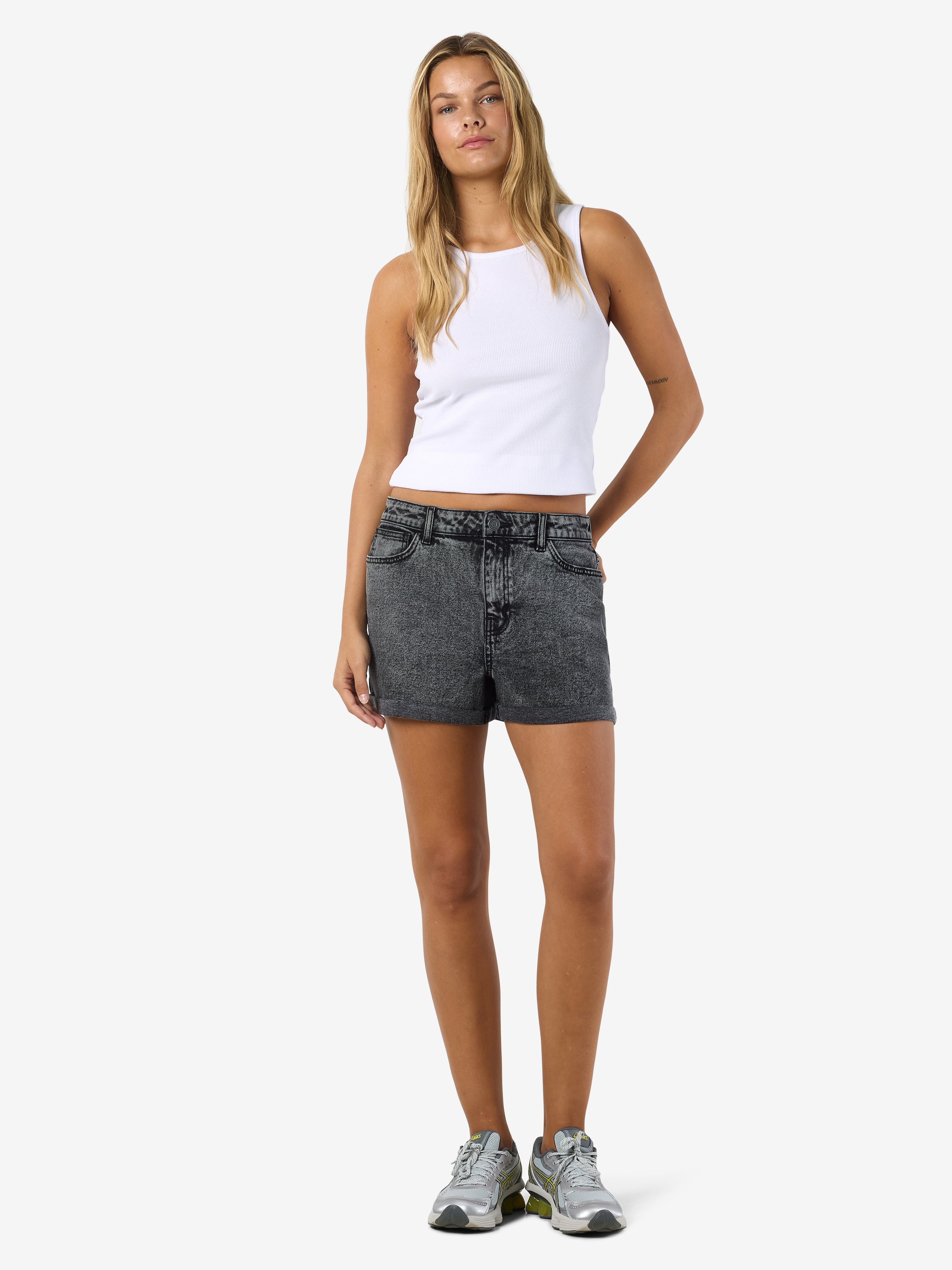 Noisy may Jeansshorts »NMMONI HW DNM SHORTSAZ391DG NOOS«
