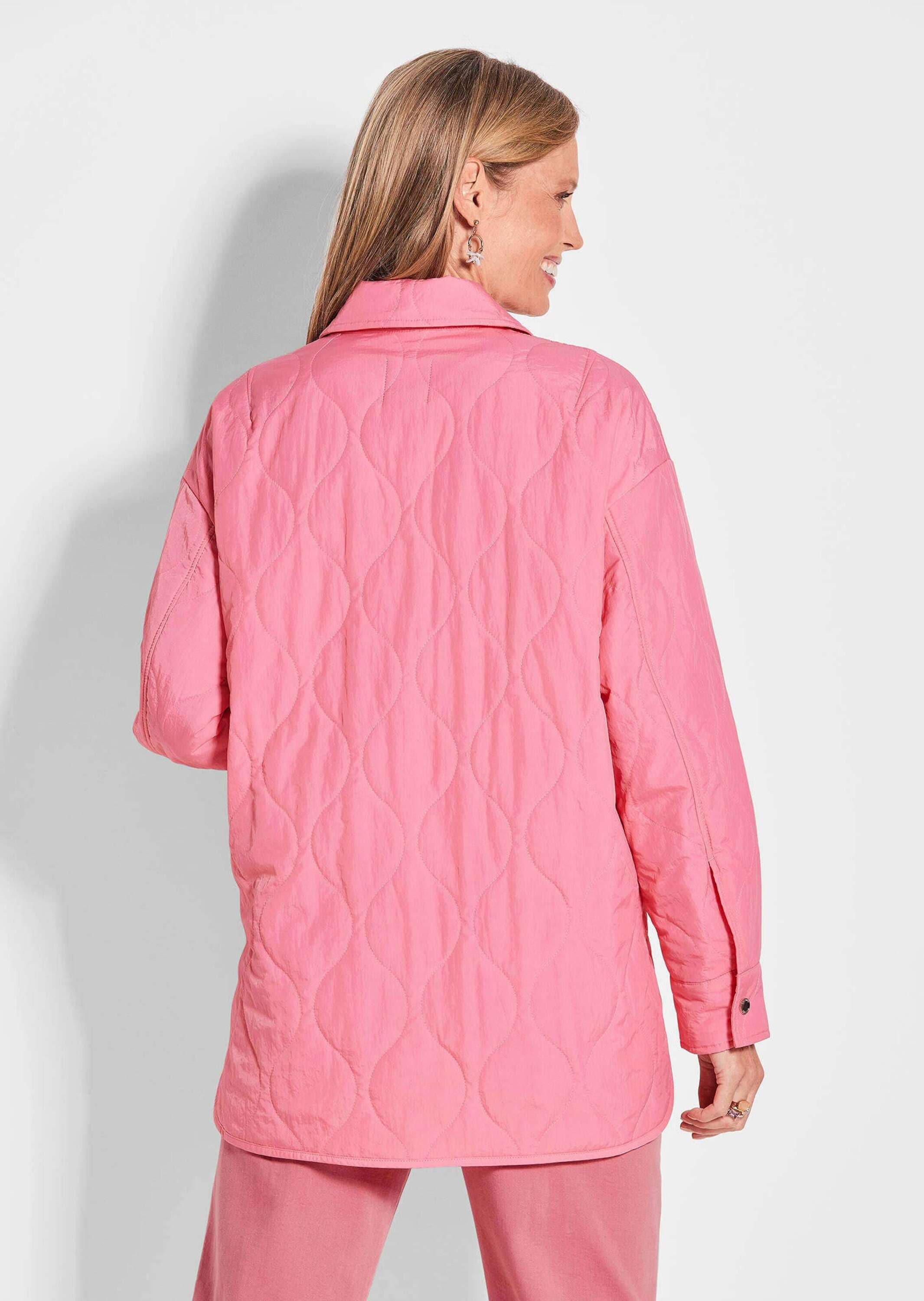 GOLDNER Steppjacke »Steppjacke mit Hemdkragen« Seitenschlitze