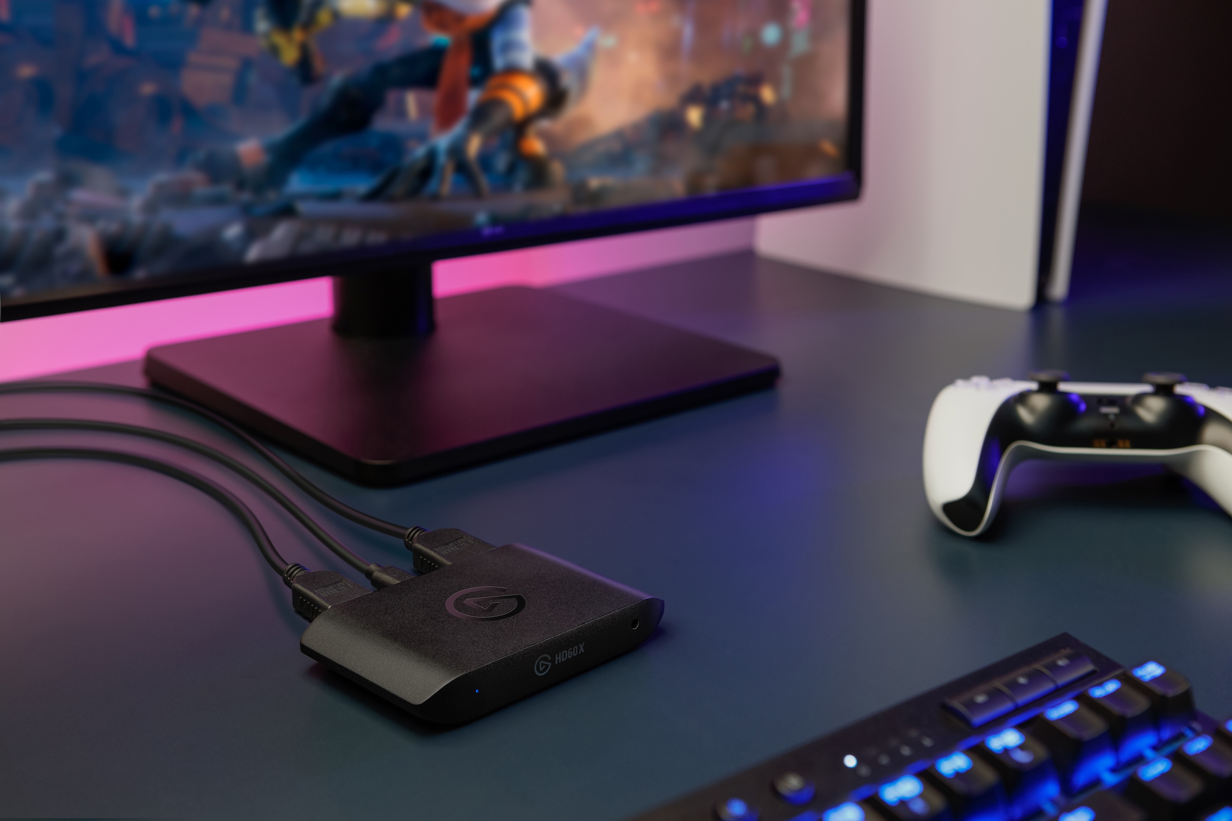 Elgato Streaming Box »Streaming Box HD60 X & Chat Link Kabel Bundle«