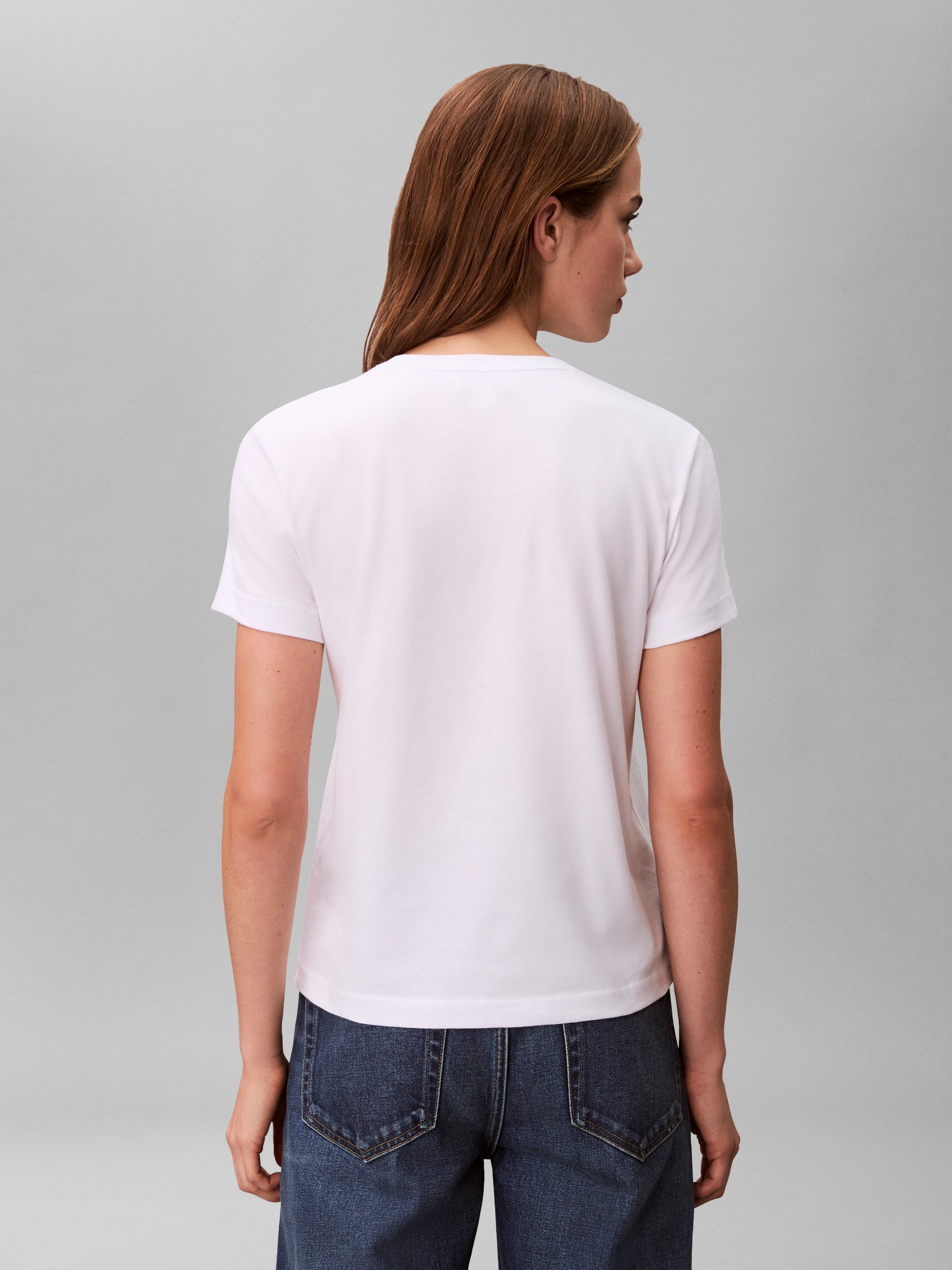 Calvin Klein Jeans T-Shirt »MONOLOGO CN 2 PACK TEE« Packung, 2er-Pack, 2 , Logoschriftzug