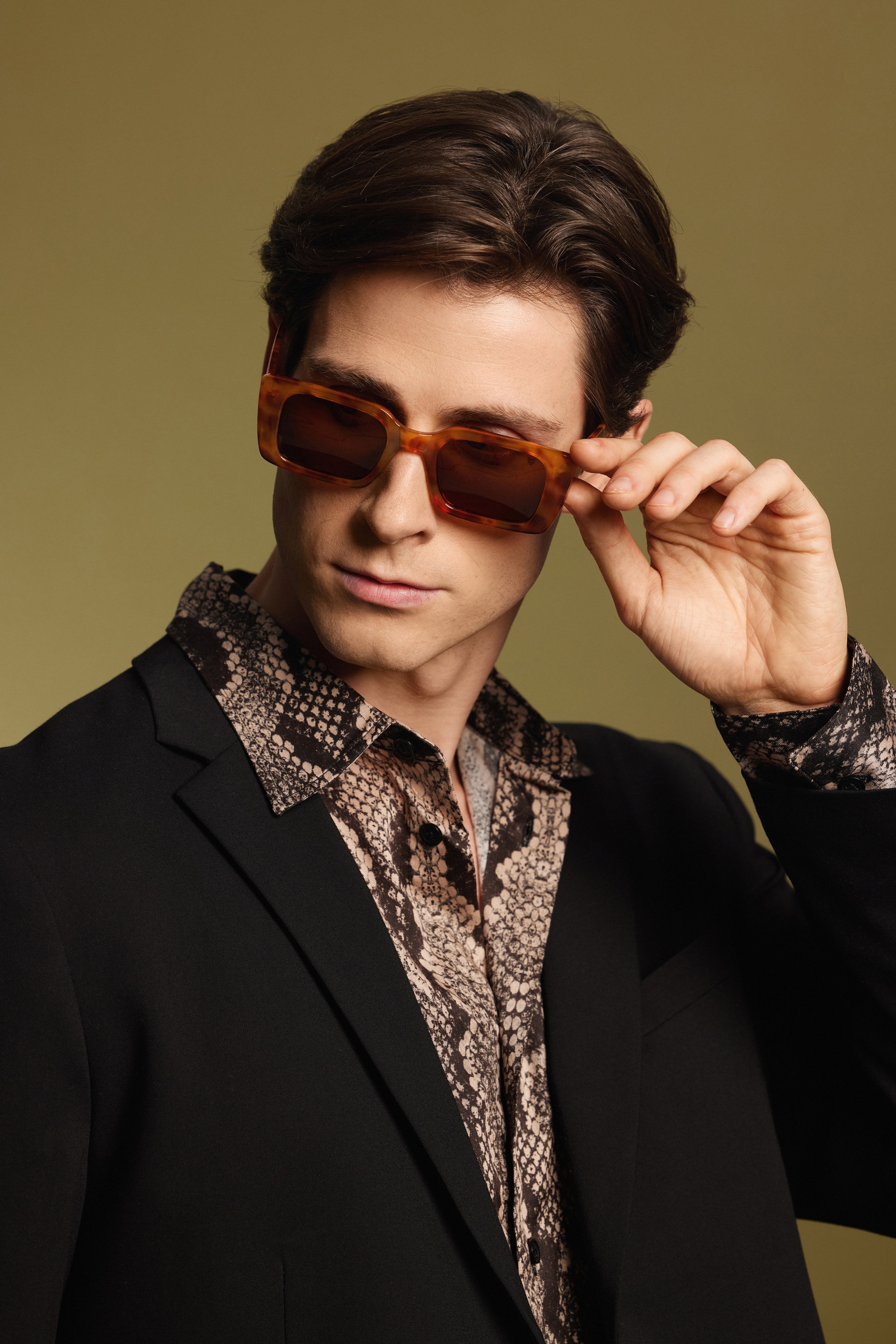 MARC LAUDER Sonnenbrille »LA12-03« 3: dunkles Glas, starke Sonneneinstrahlung