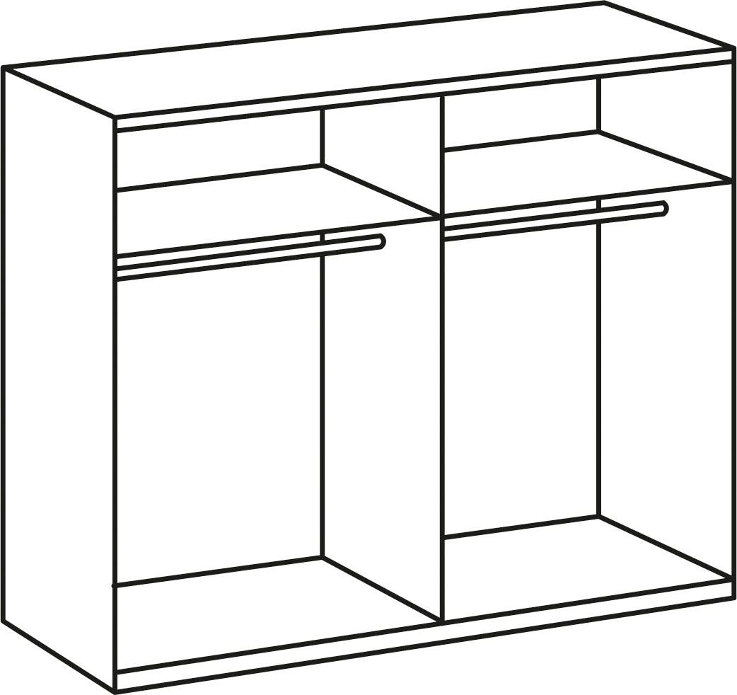 Wimex kaufen Schwebetürenschrank »Minden«, auf Rechnung Spiegel mit