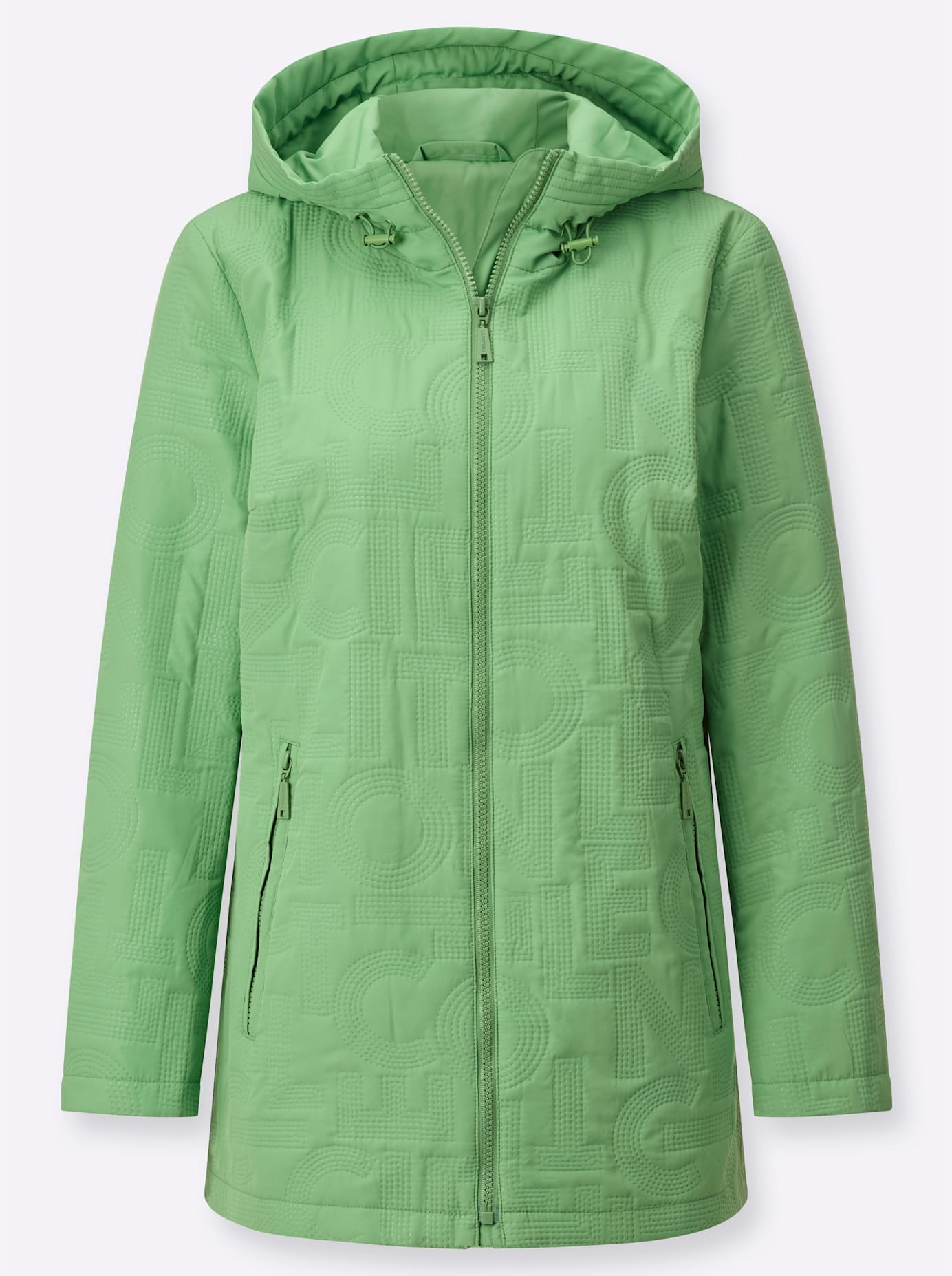 Casual Looks Langjacke, mit Kapuze