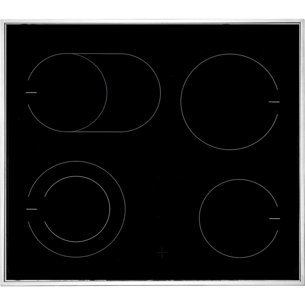 Amica Elektro-Herd-Set »EHC 933 011«, EHC 933 011 E, mit 1-fach-Teleskopauszug, Steam Clean