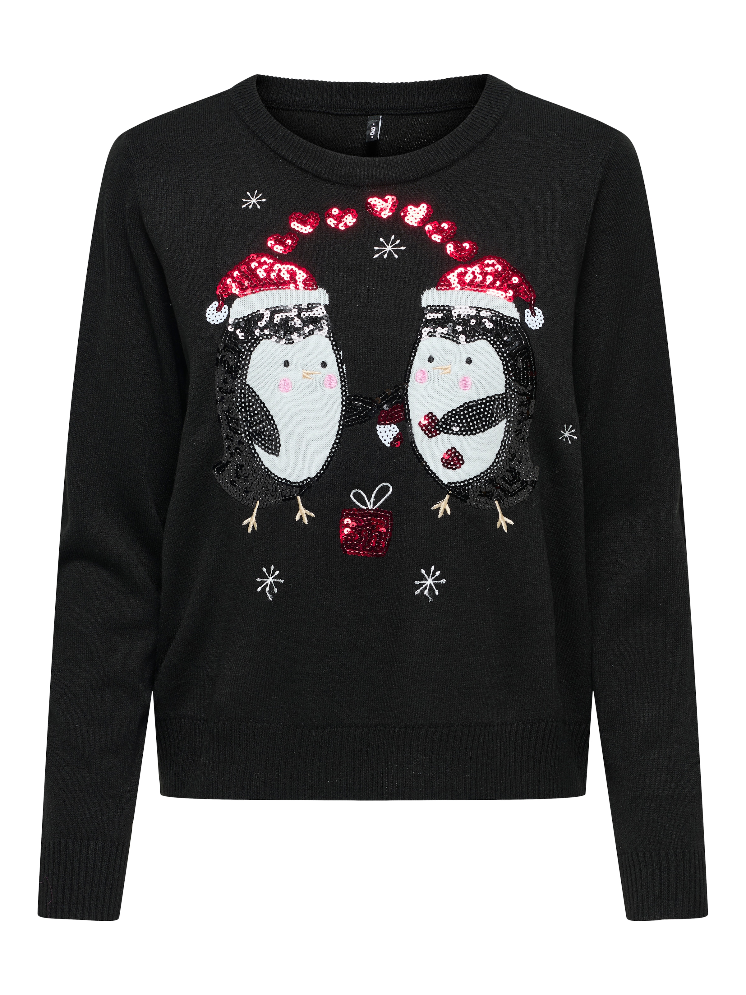 ONLY Weihnachtspullover »ONLXMAS SHINE LS ONECK KNT«
