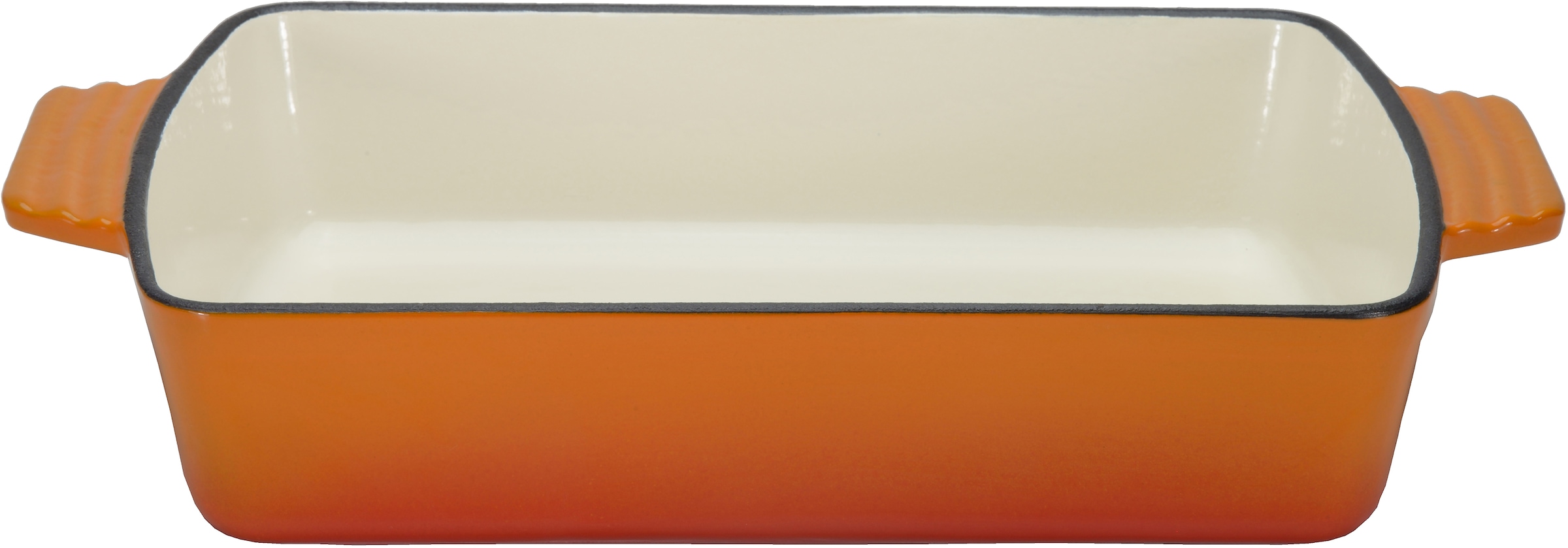 Auflaufform »Orange Shadow«, Gusseisen, 3,8 Liter, für gleichmäßige Wärmeverteilung...