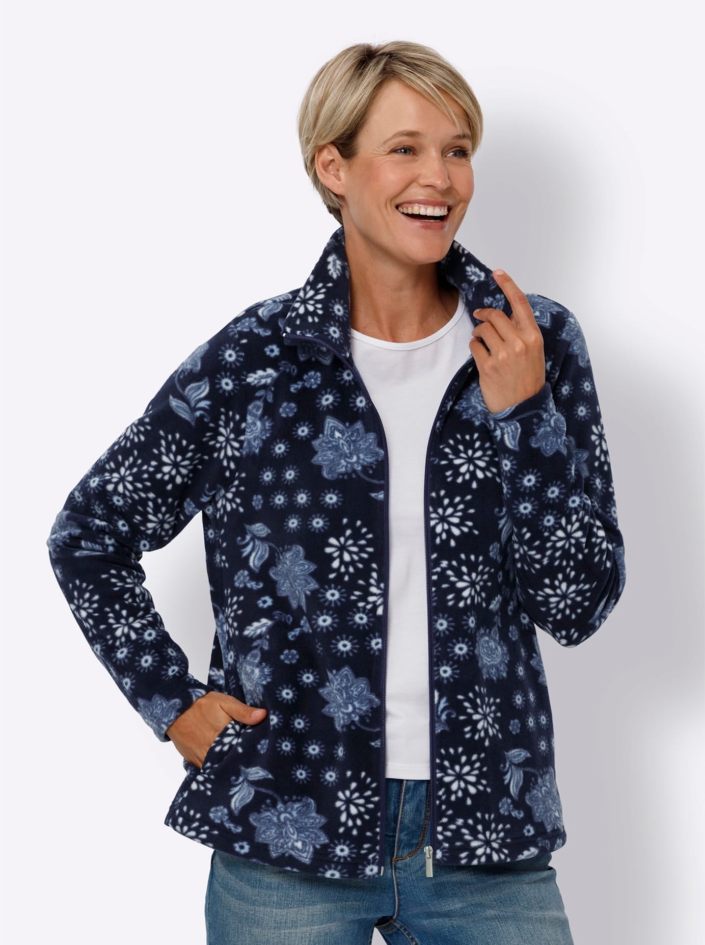 Classic Basics Fleecejacke