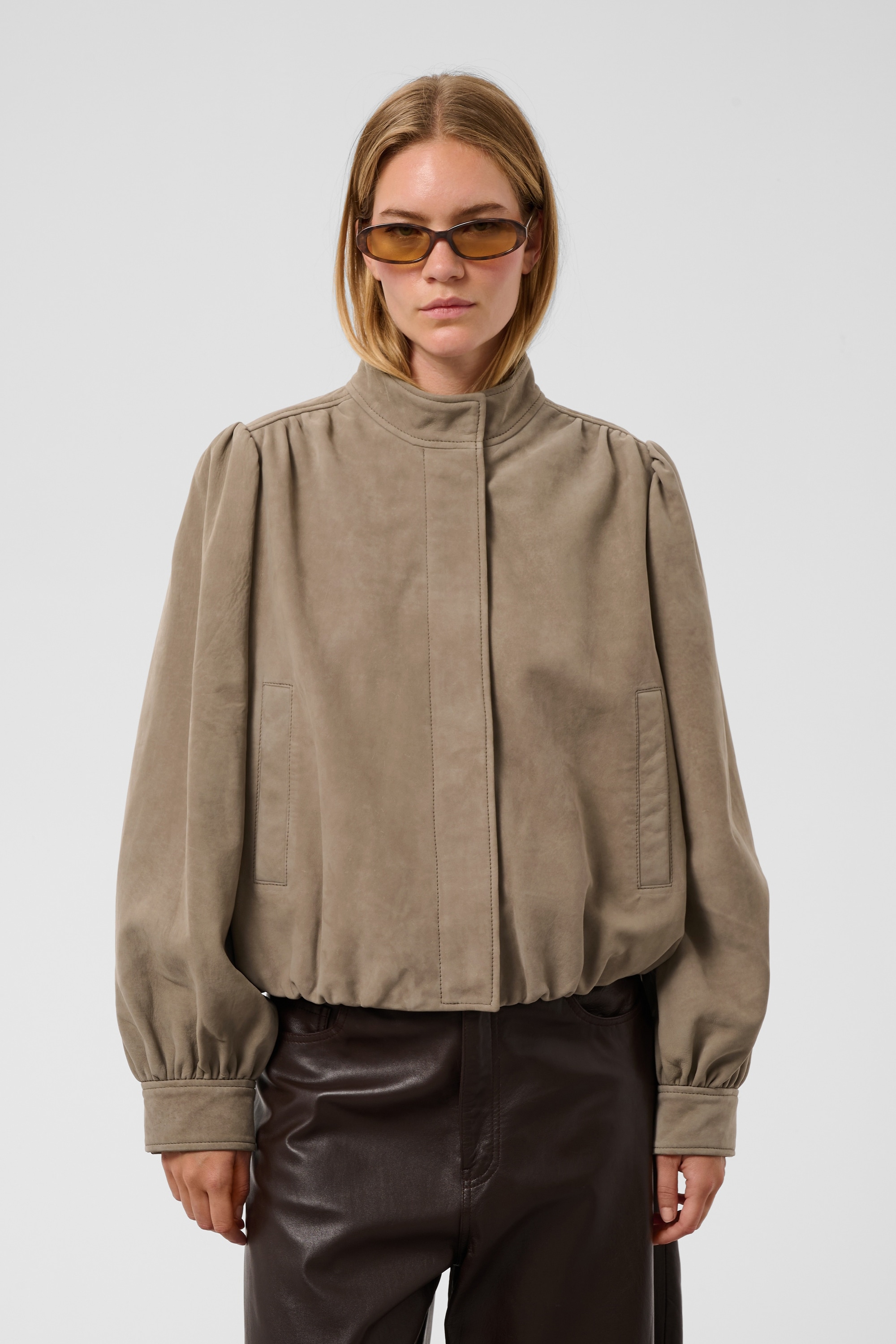 SOAKED IN LUXURY Lederjacke »Damen Lederjacke SLParvati«