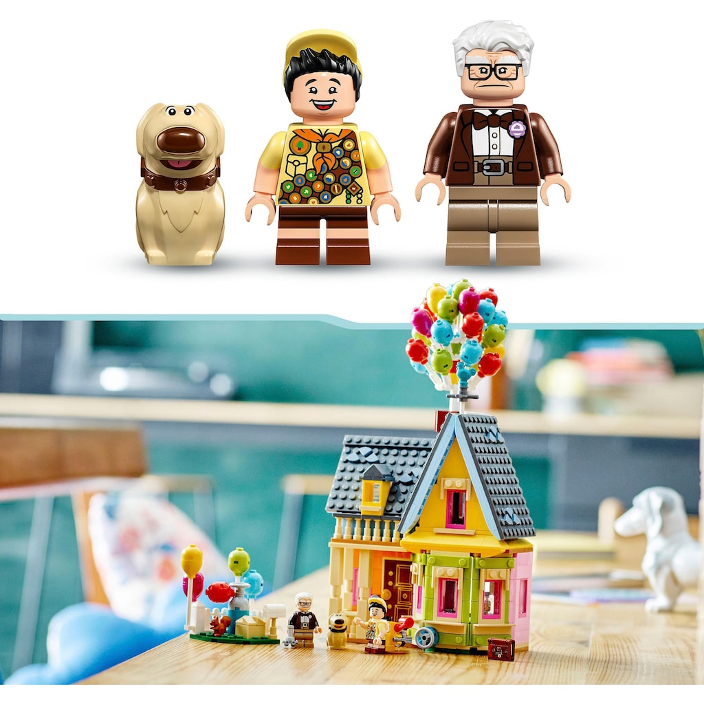 LEGO® Konstruktionsspielsteine »Carls Haus aus „Oben“ (43217), LEGO® Disney and Pixar«, (598 St.), Made in Europe