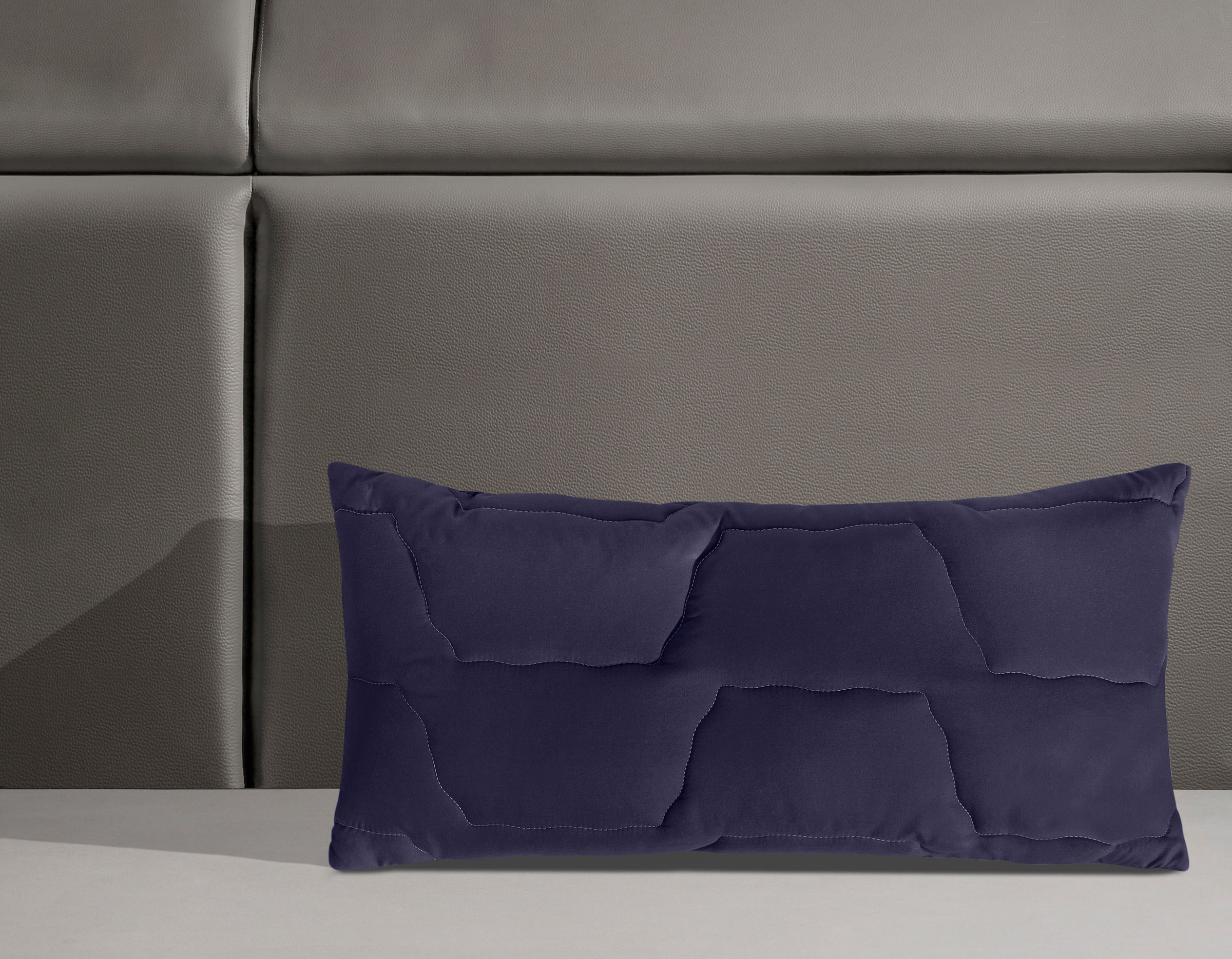 OTTO home Microfaserkissen »Microlux Kopfkissen 40x80 cm, 80x80 cm« Füllung: 3D-Faserbällchen 1 Stk. tlg. Kissen, in den Farben: weiß, blau, rosa & grün