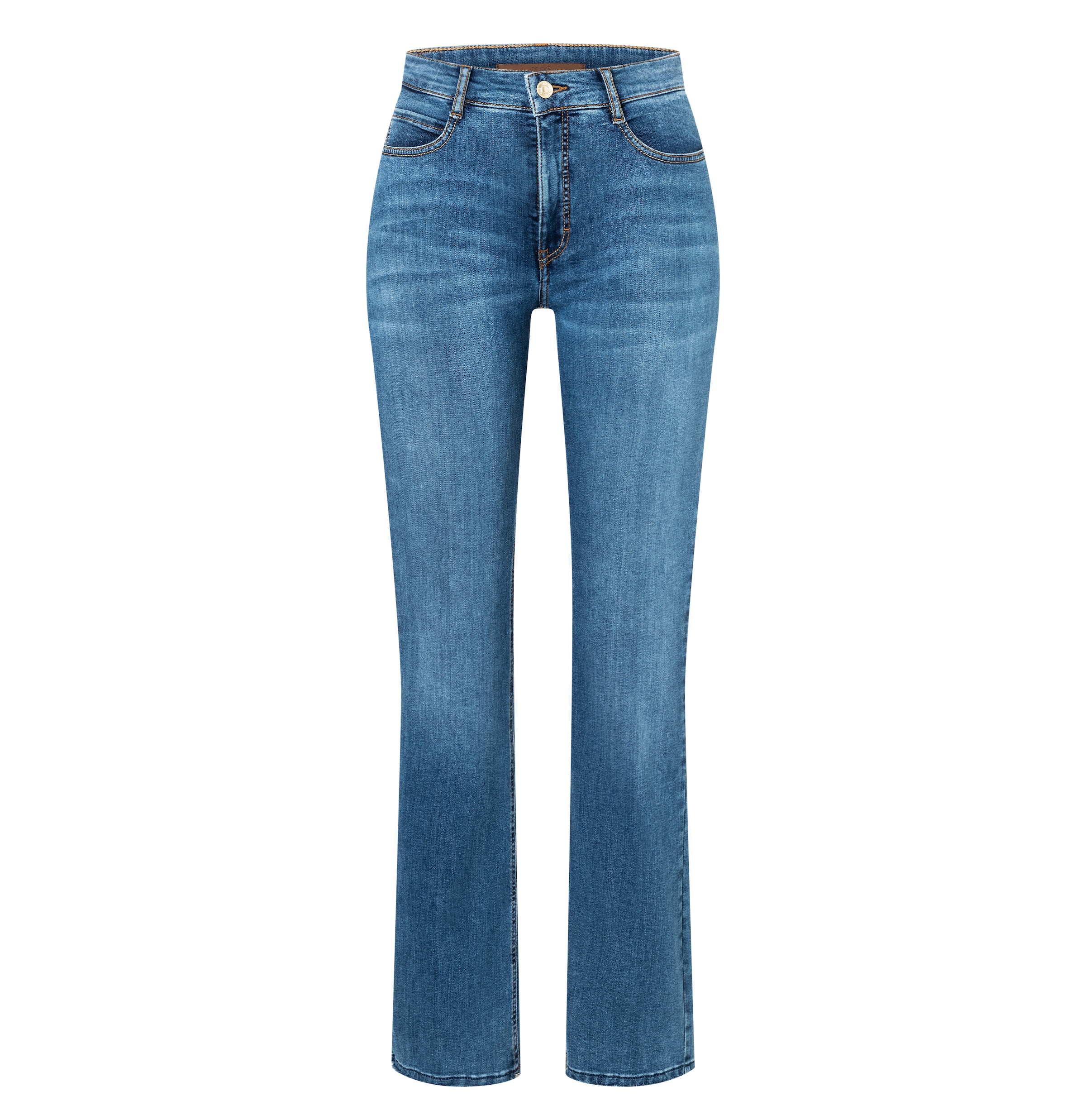 MAC Bootcut-Jeans »BOOT«, Modisch ausgestellter Saum