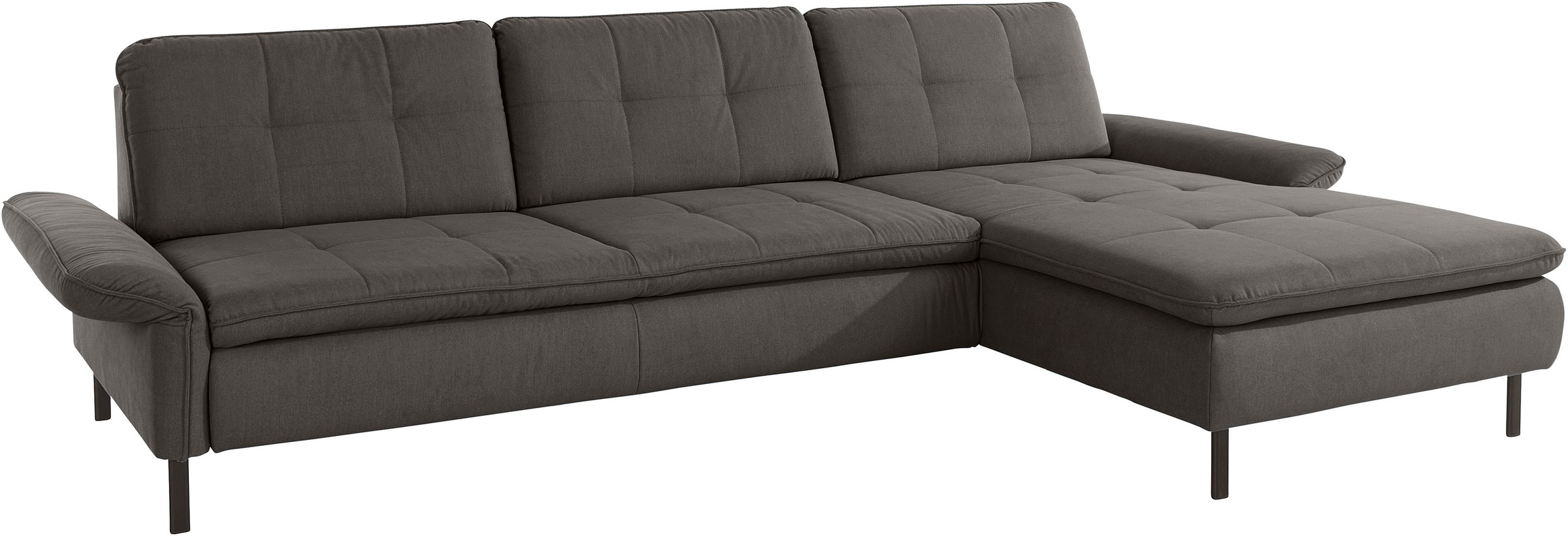 INOSIGN Ecksofa »Birkholm L-Form«, Armlehnverstellung, auch in Easy Clean Bezug - mit Wasser zu reinigen