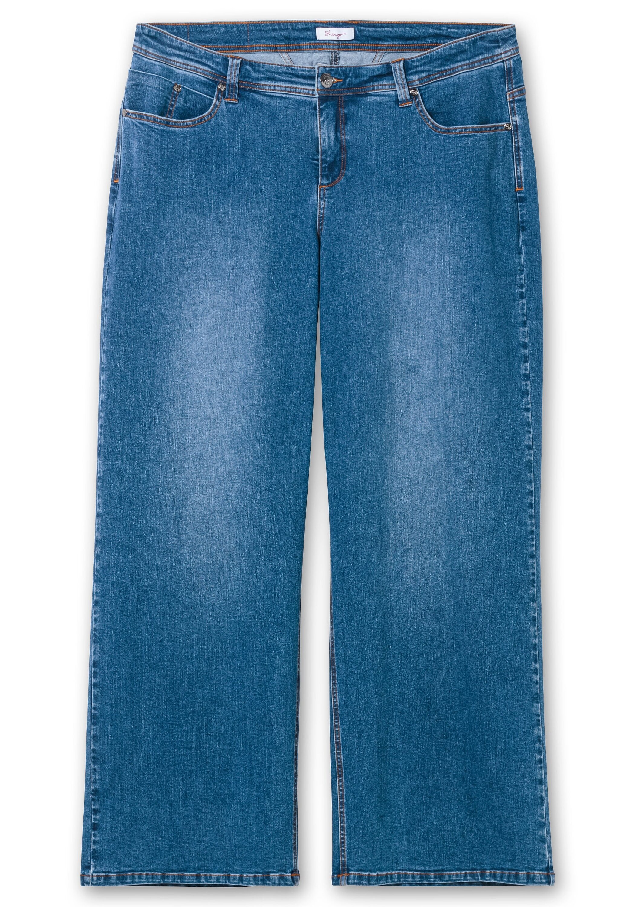 Sheego Stretch-Jeans »Weite Jeans in Curvy-Schnitt VERENA«