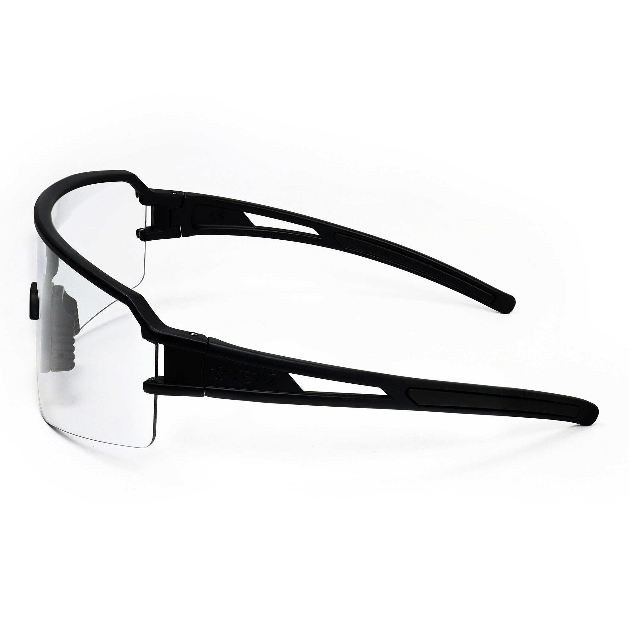 YEAZ Sportbrille »Sport-Sonnenbrille weiß/transparent SUNSPOT«
