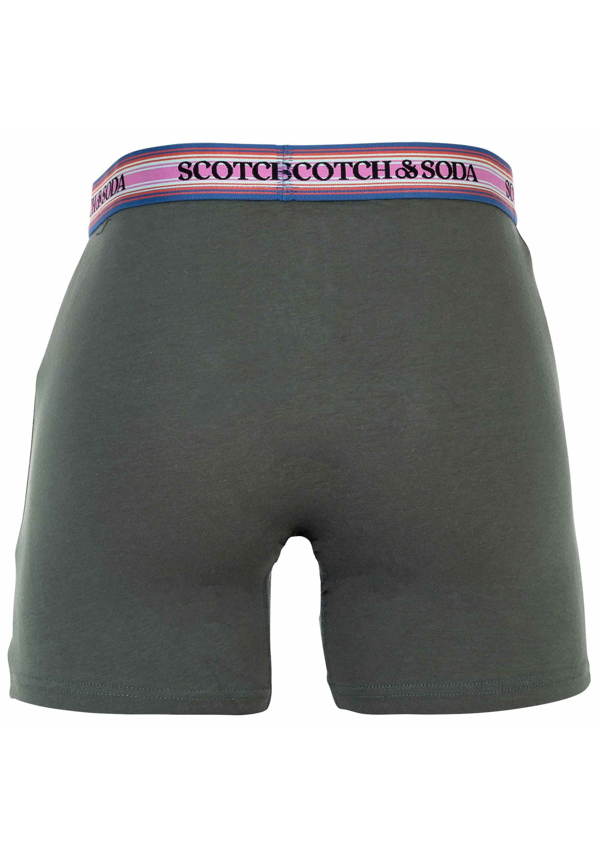 Scotch & Soda Boxershorts »Boxershort Solid Cotton Stretch 3er Pack«