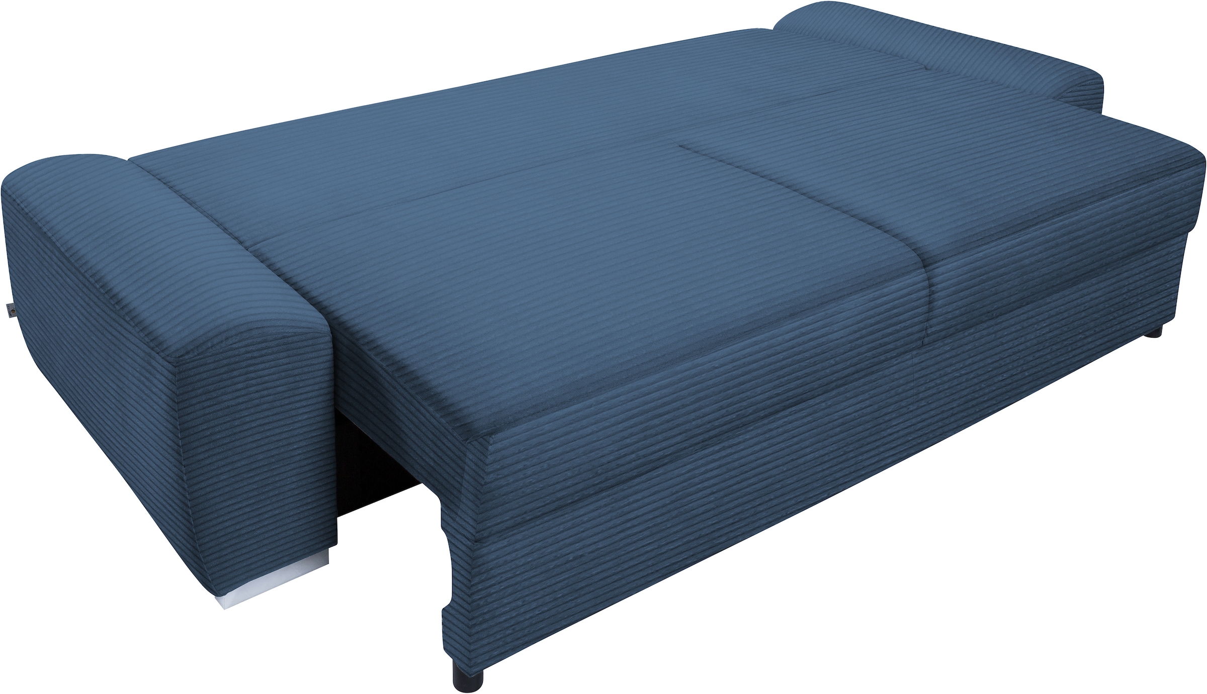 exxpo - sofa fashion 3-Sitzer »SOLSBURY, bequem und komfortabel, Sofa, Schlafsofa«, inkl. Federkern-Polsterung, Bettfunktion und Stauraum, in Cord