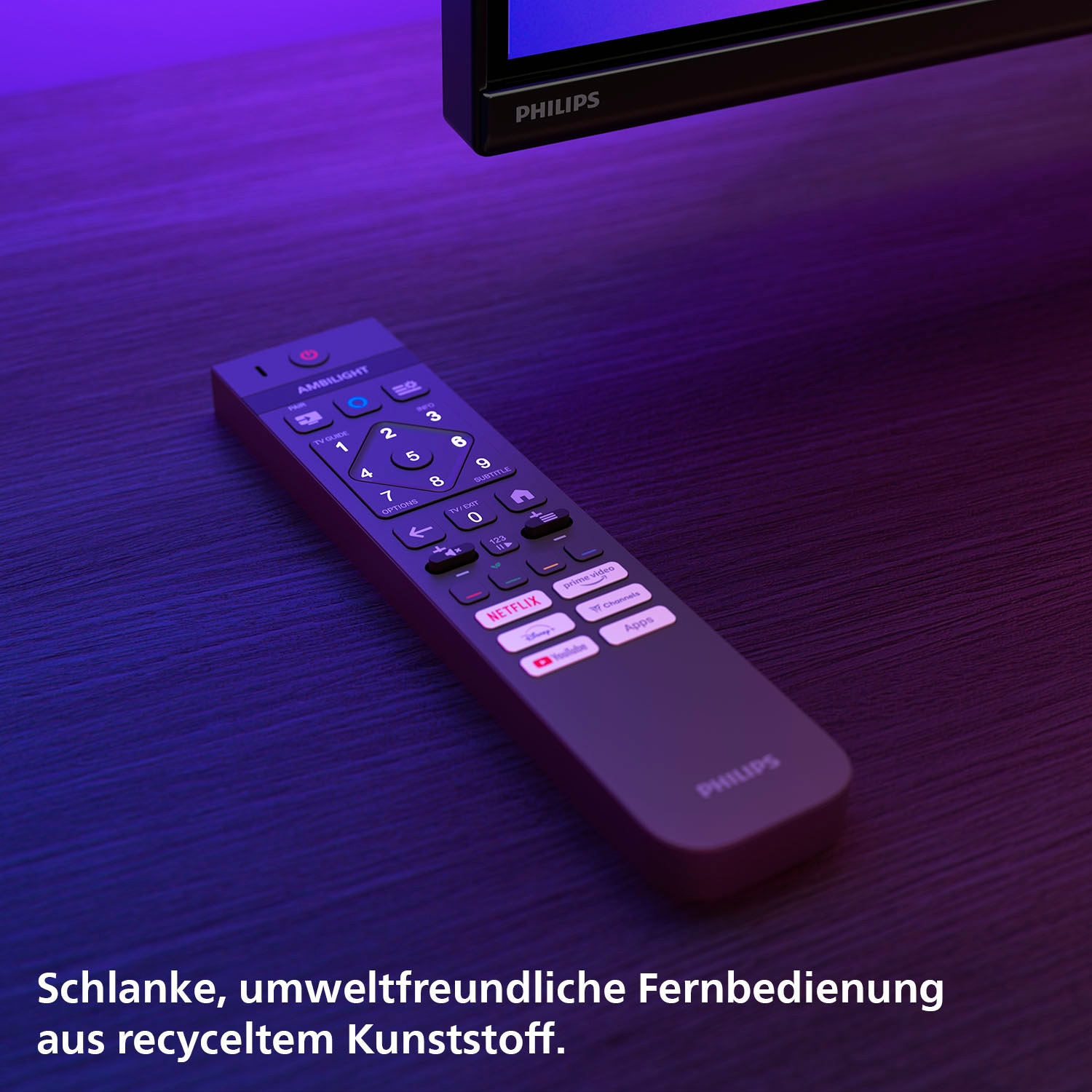 Philips LED-Fernseher »65MLED950/12«, 4K Ultra HD, Smart-TV
