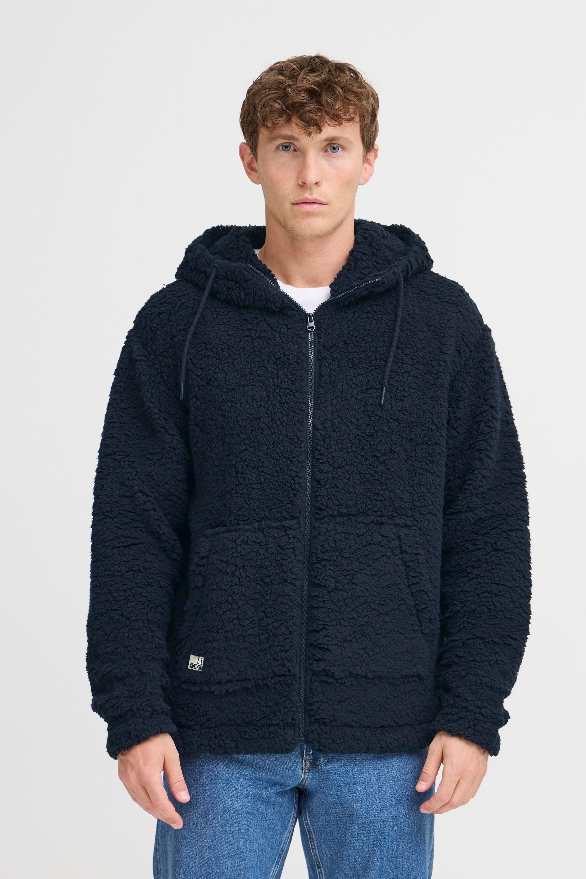 11 Project Funktions-Kapuzensweatjacke »Fellimitatjacke PRDaag«