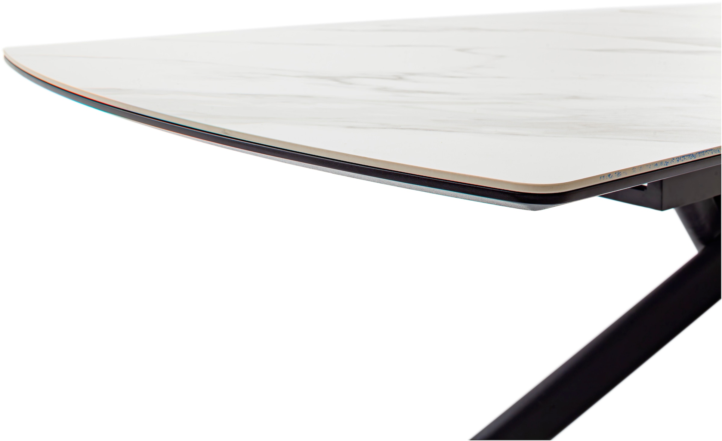 MCA furniture Esstisch »VANINO Auszugtisch 180-230 cm marmoriert«, (1 St.), Keramik,Metall,Synchronauszug,ausziehbar,8-10 Personen