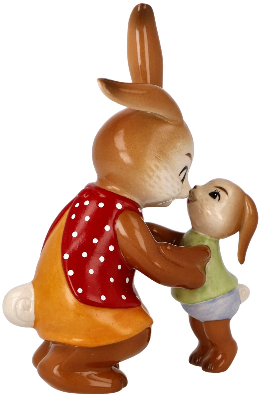 Goebel Osterhase »Kleiner Schatz«, Sammelfigur, Hasenmutter mit Hasenkind