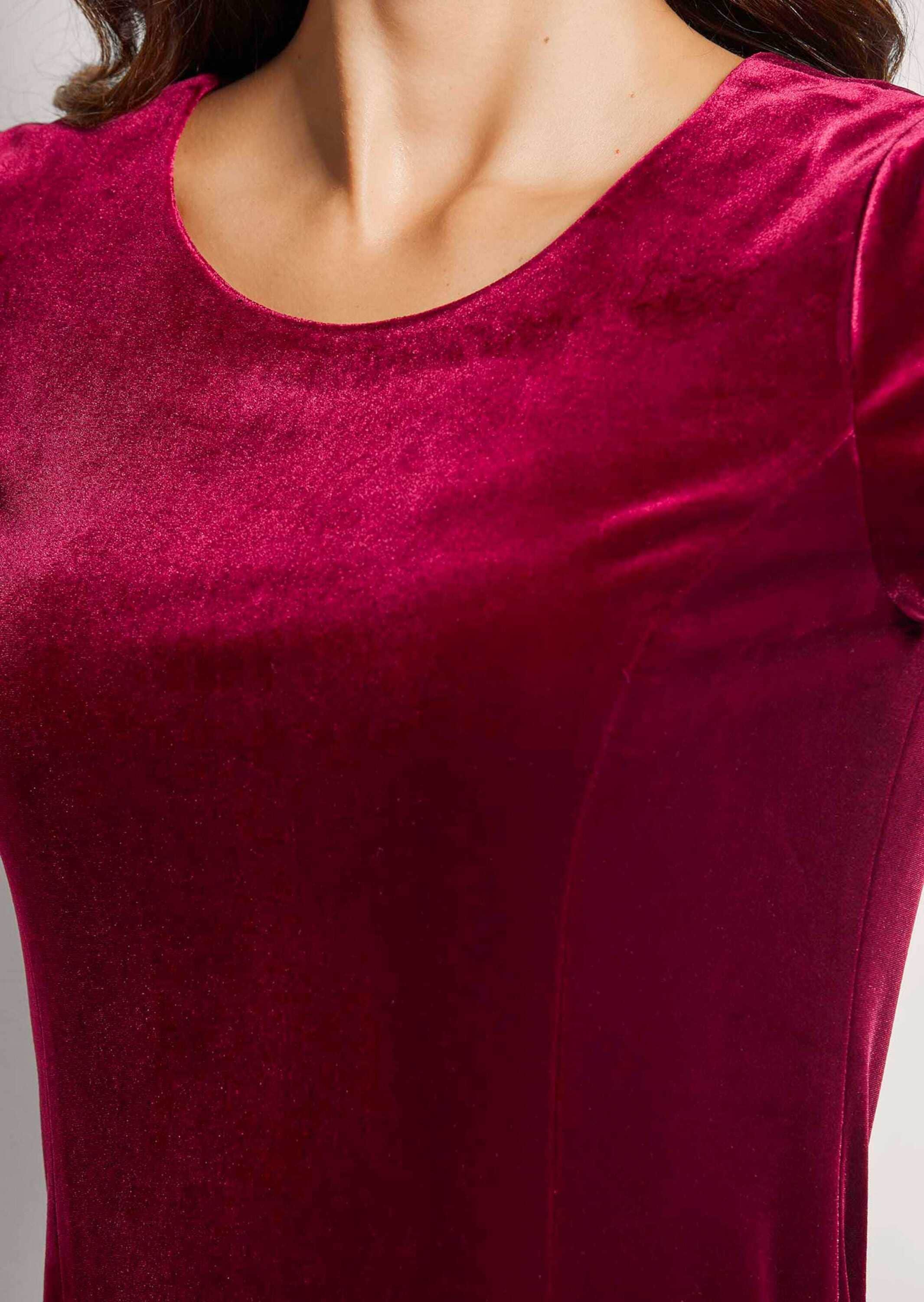 MADELEINE Sommerkleid »Samtkleid Klassisches Etuikleid aus Samt«