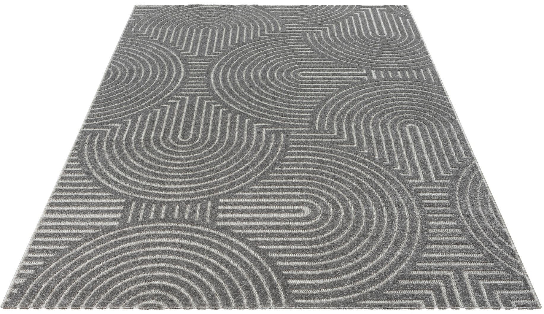 Sanat Teppich »Berlin«, rechteckig, 6 mm Höhe, In -und Outdoor geeignet, Außenbereich, Terrasse, Balkon, auch Läufer